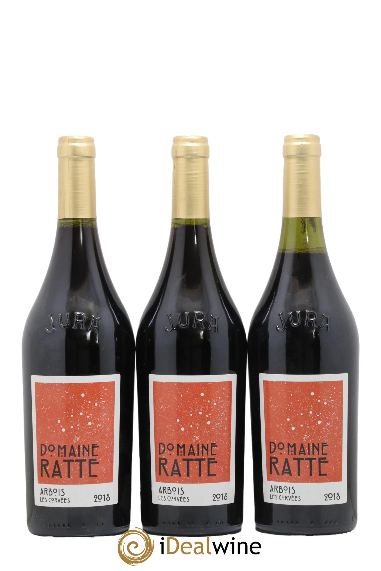 Arbois Les Corvees Ratte 2018 - Lot de 3 bouteilles - 0