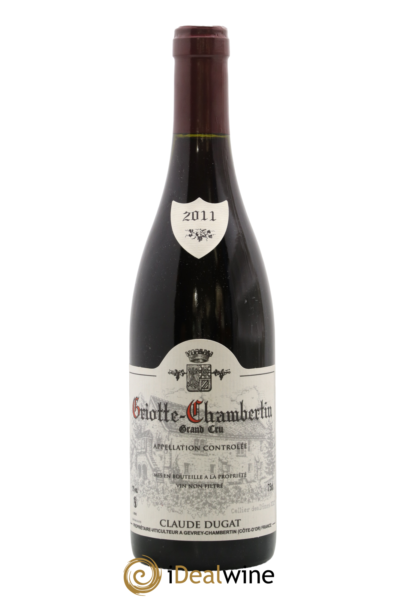 Griotte-Chambertin Grand Cru Claude Dugat 2011 - Posten von 1 Flasche - 0