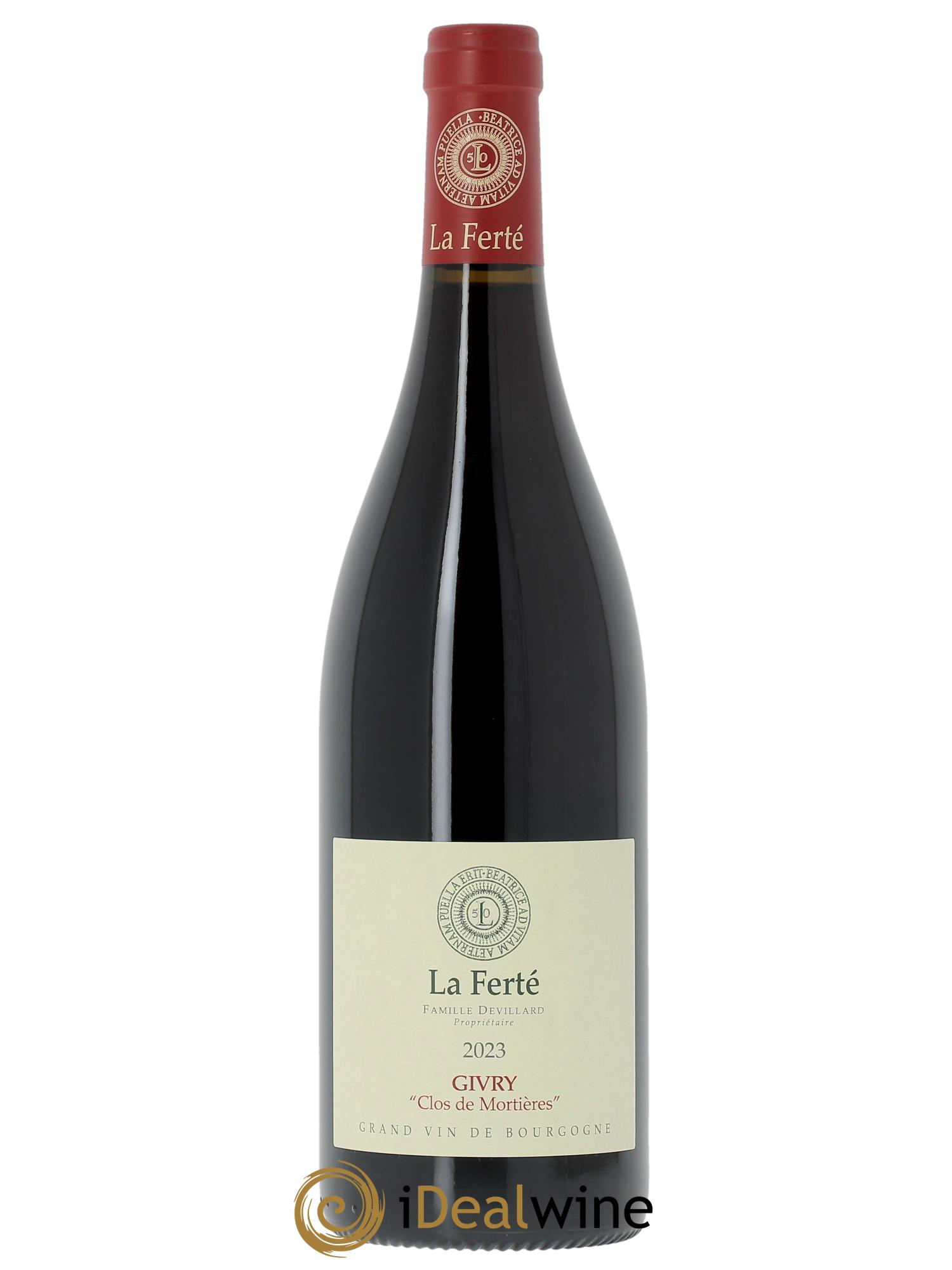 Givry Clos de Mortières Domaine de la Ferté  2023 - Lot de 1 bouteille - 0