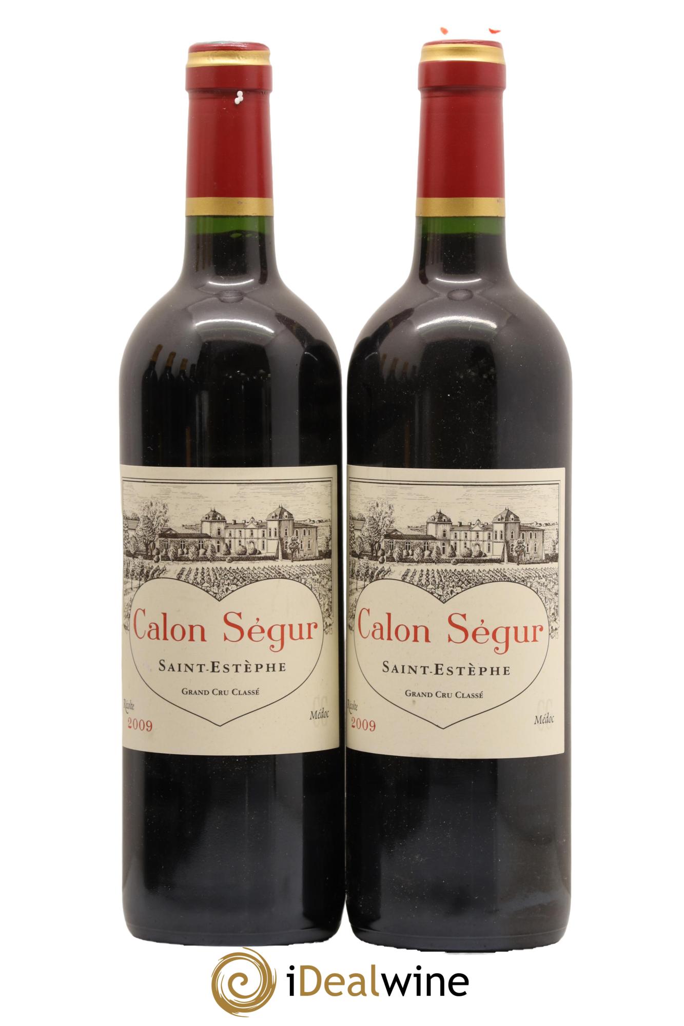 Château Calon Ségur 3ème Grand Cru Classé 2009 - Lot de 2 bouteilles - 0