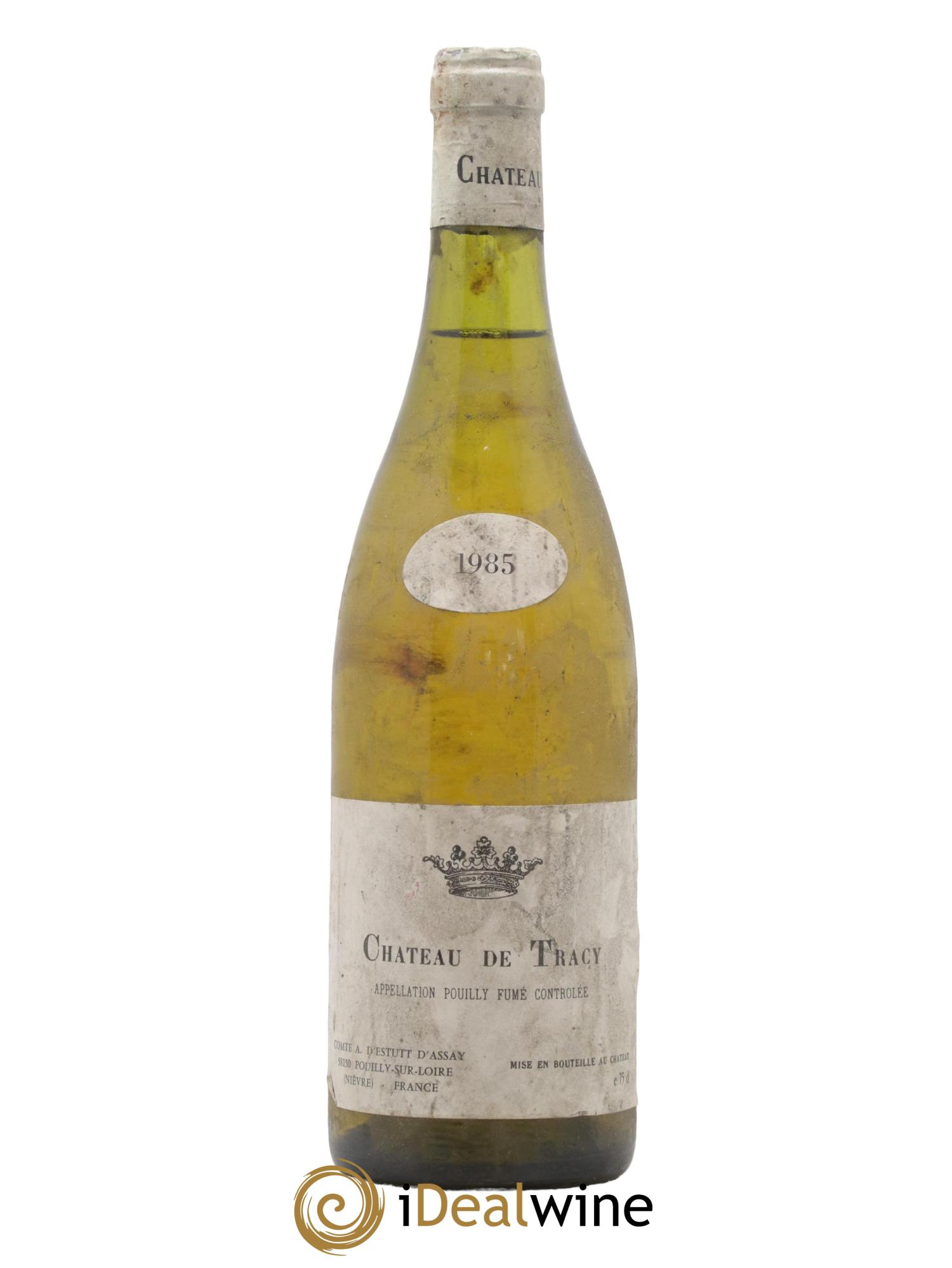 Pouilly-Fumé Chateau de Tracy 1985 - Lot de 1 bouteille - 0