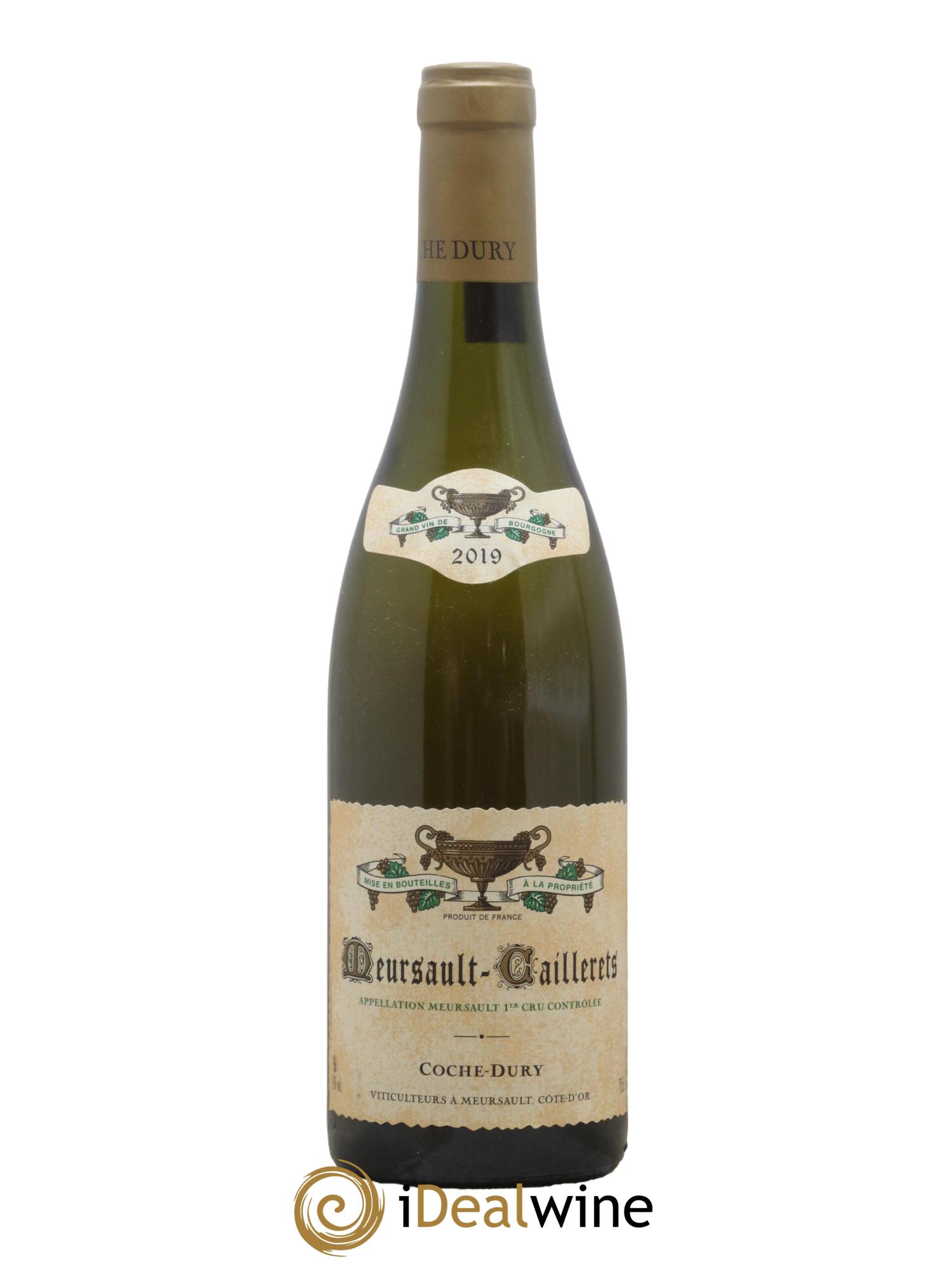 Meursault 1er Cru Caillerets Coche Dury (Domaine) 2019 - Lot de 1 bouteille - 0