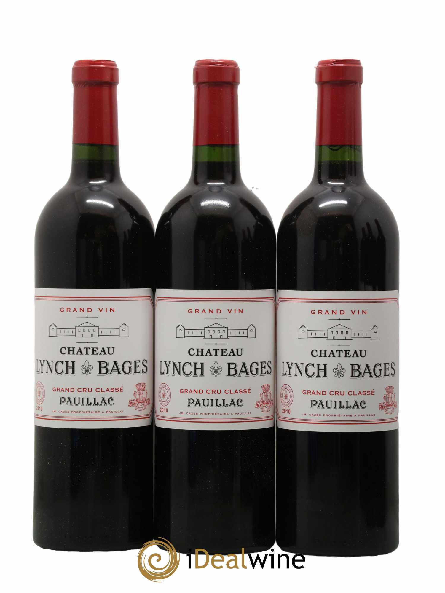 Château Lynch Bages 5ème Grand Cru Classé  2010 - Lot of 6 bottles - 1