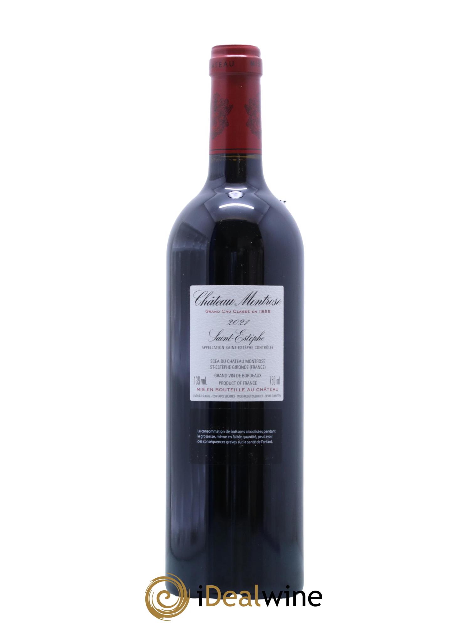 Château Montrose 2ème Grand Cru Classé 2021 - Lot de 1 bouteille - 1