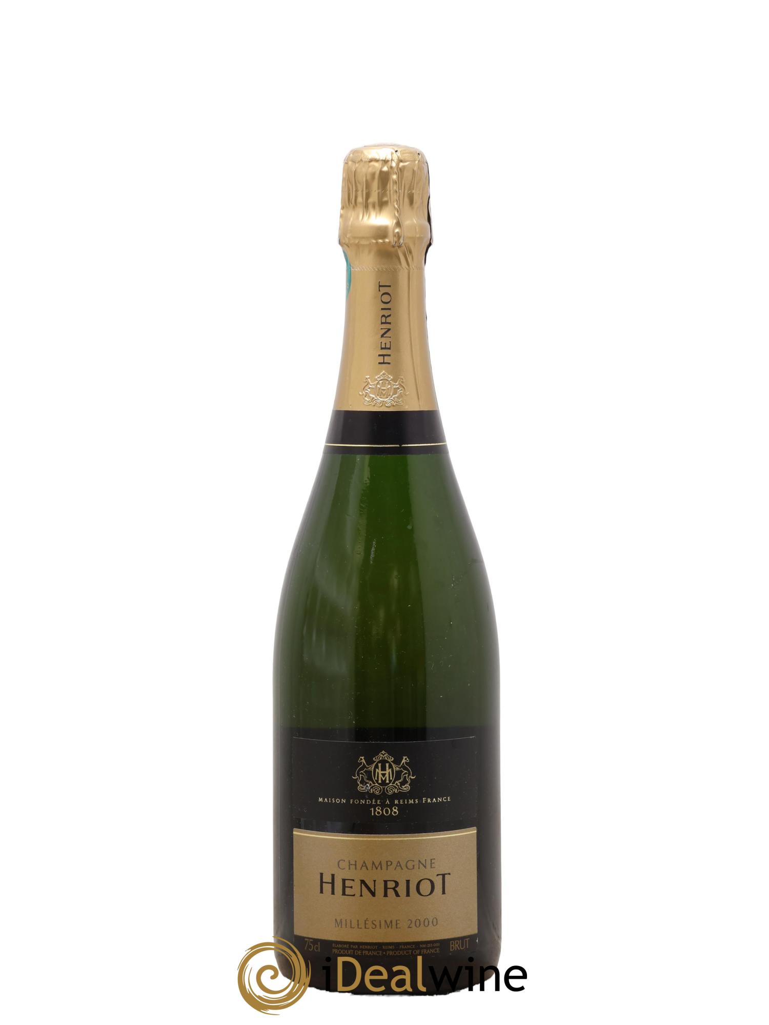 Brut Millésimé Henriot 2000 - Lot of 1 bottle - 0
