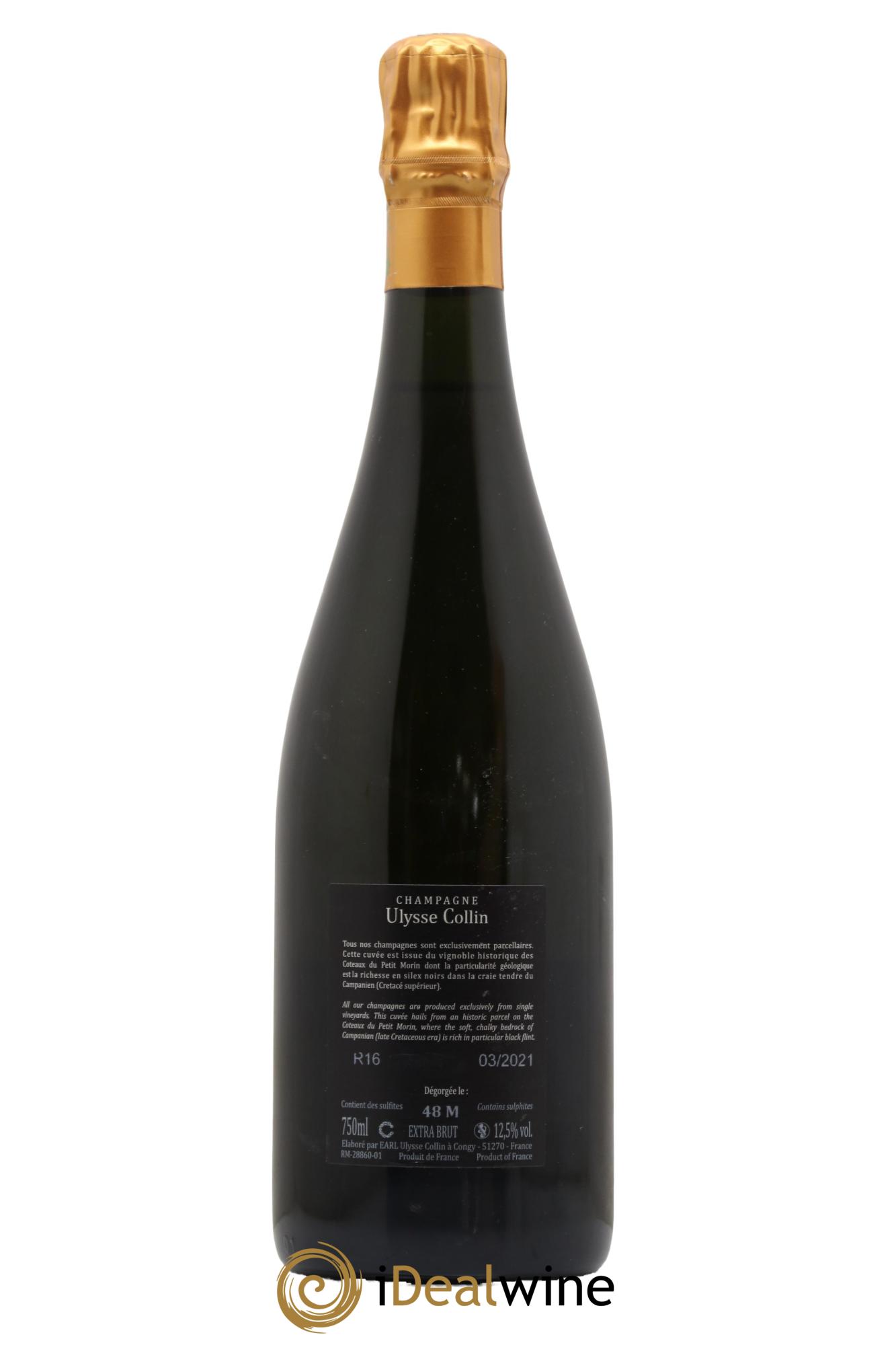 Les Roises Blanc de Blancs Extra-Brut Ulysse Collin - Lot de 1 bouteille - 1