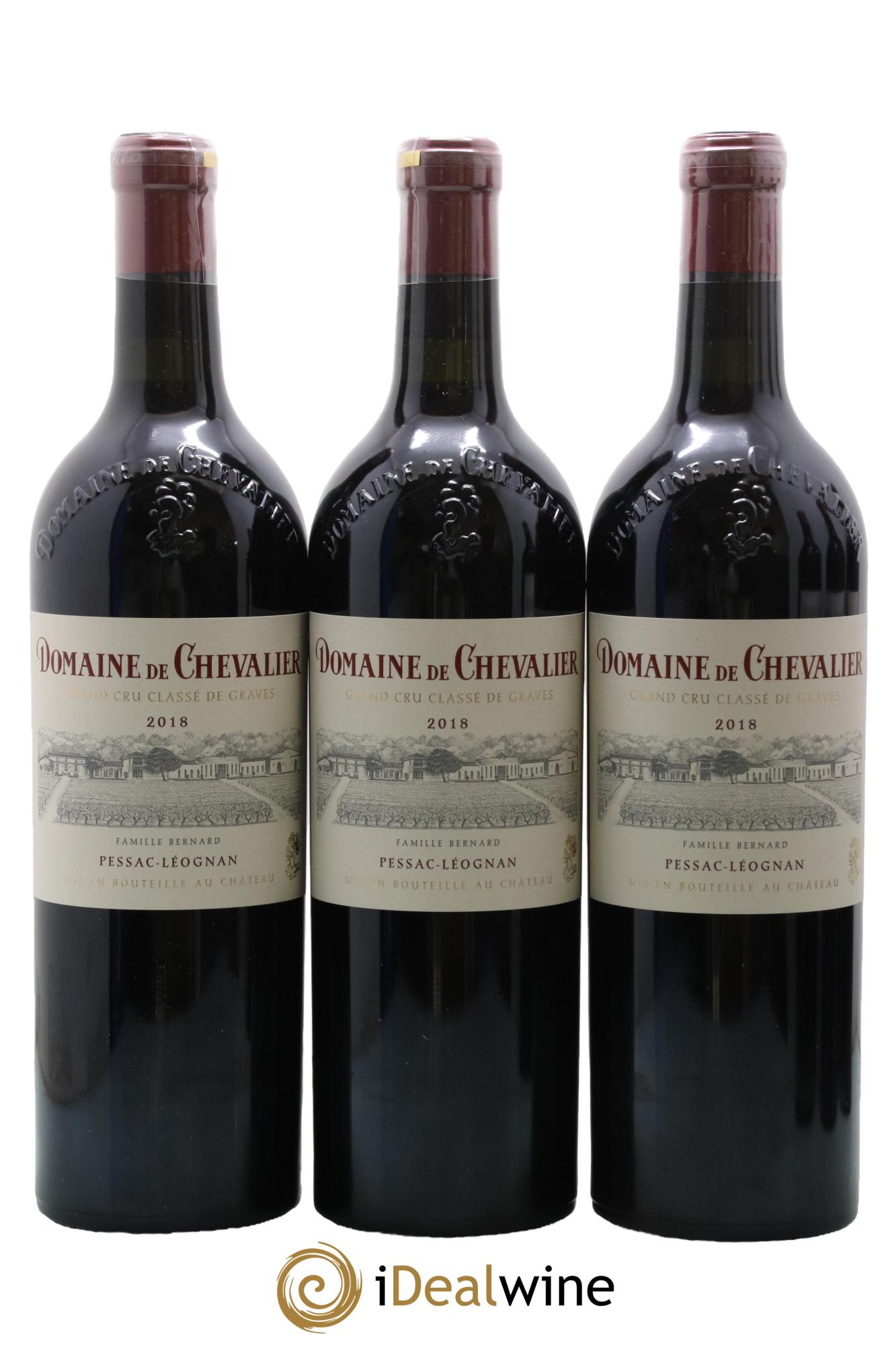 Domaine de Chevalier Cru Classé de Graves 2018 - Lotto di 6 bottiglie - 1
