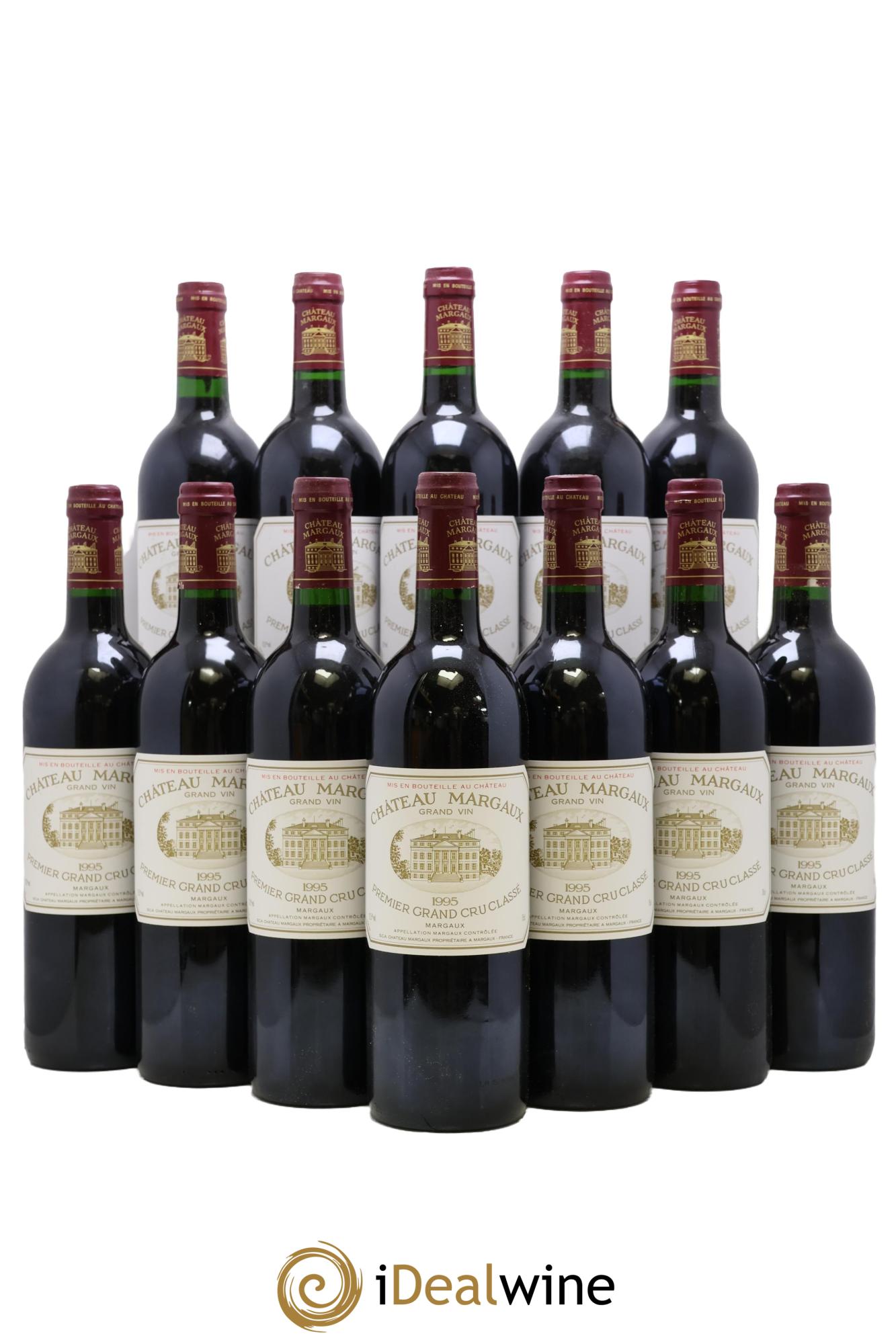 Château Margaux 1er Grand Cru Classé 1995 - Lot of 12 bottles - 0