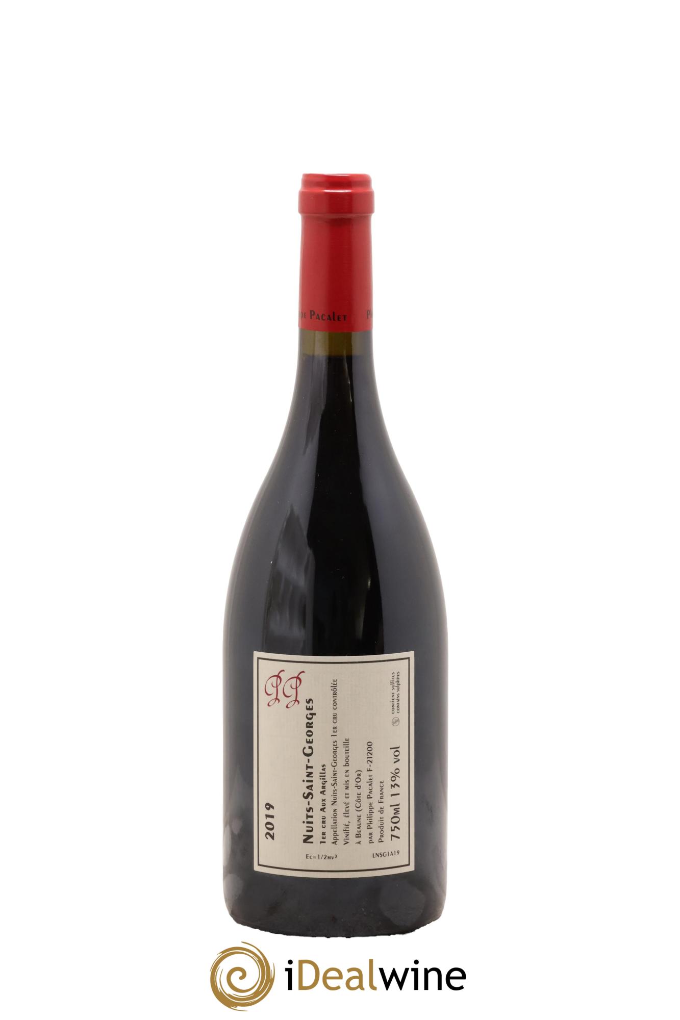 Nuits-Saint-Georges 1er Cru Aux Argillas Philippe Pacalet 2019 - Lot de 1 bouteille - 1