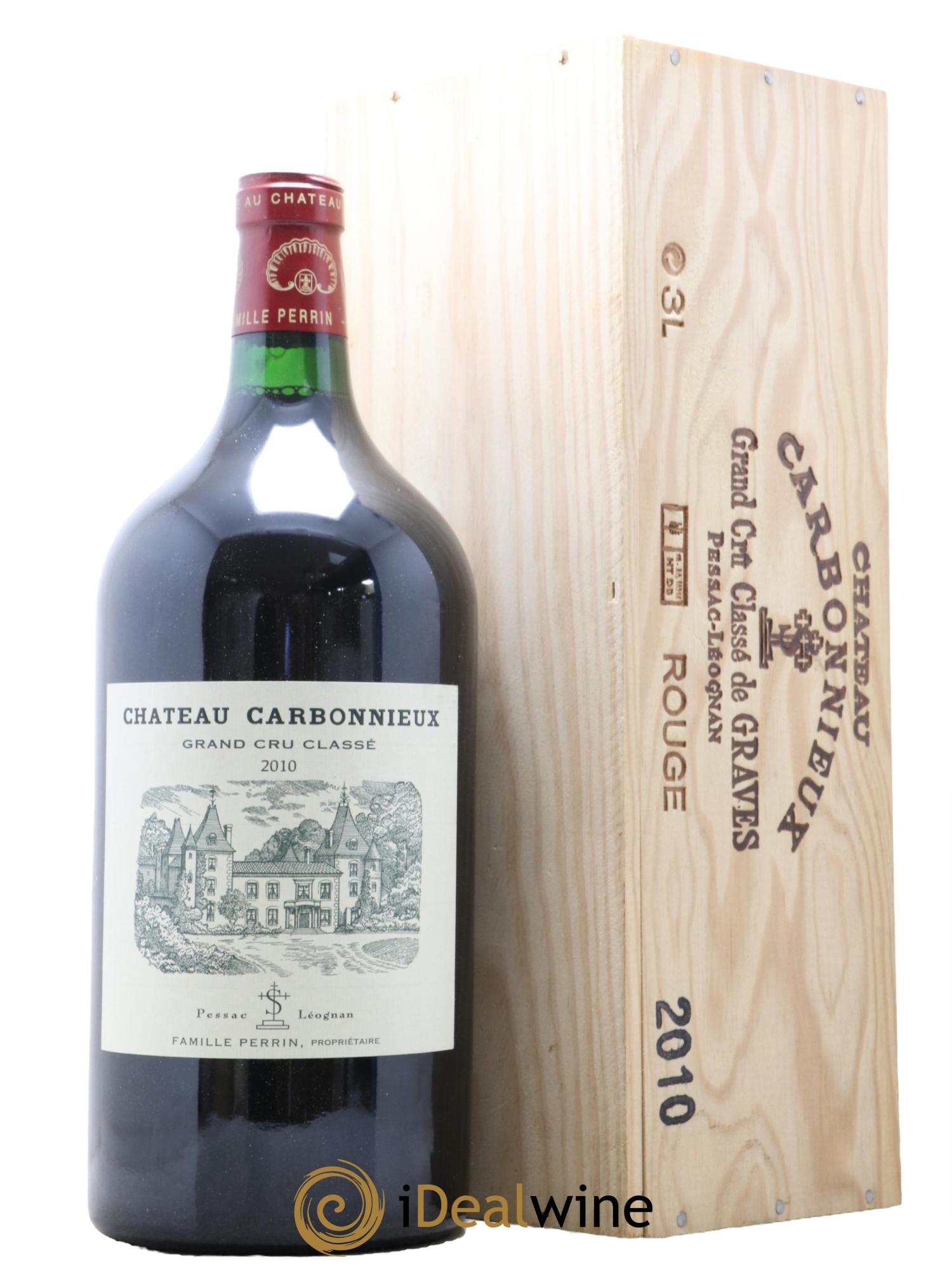 Château Carbonnieux Cru Classé de Graves 2010 - Lot de 1 double magnum - 0