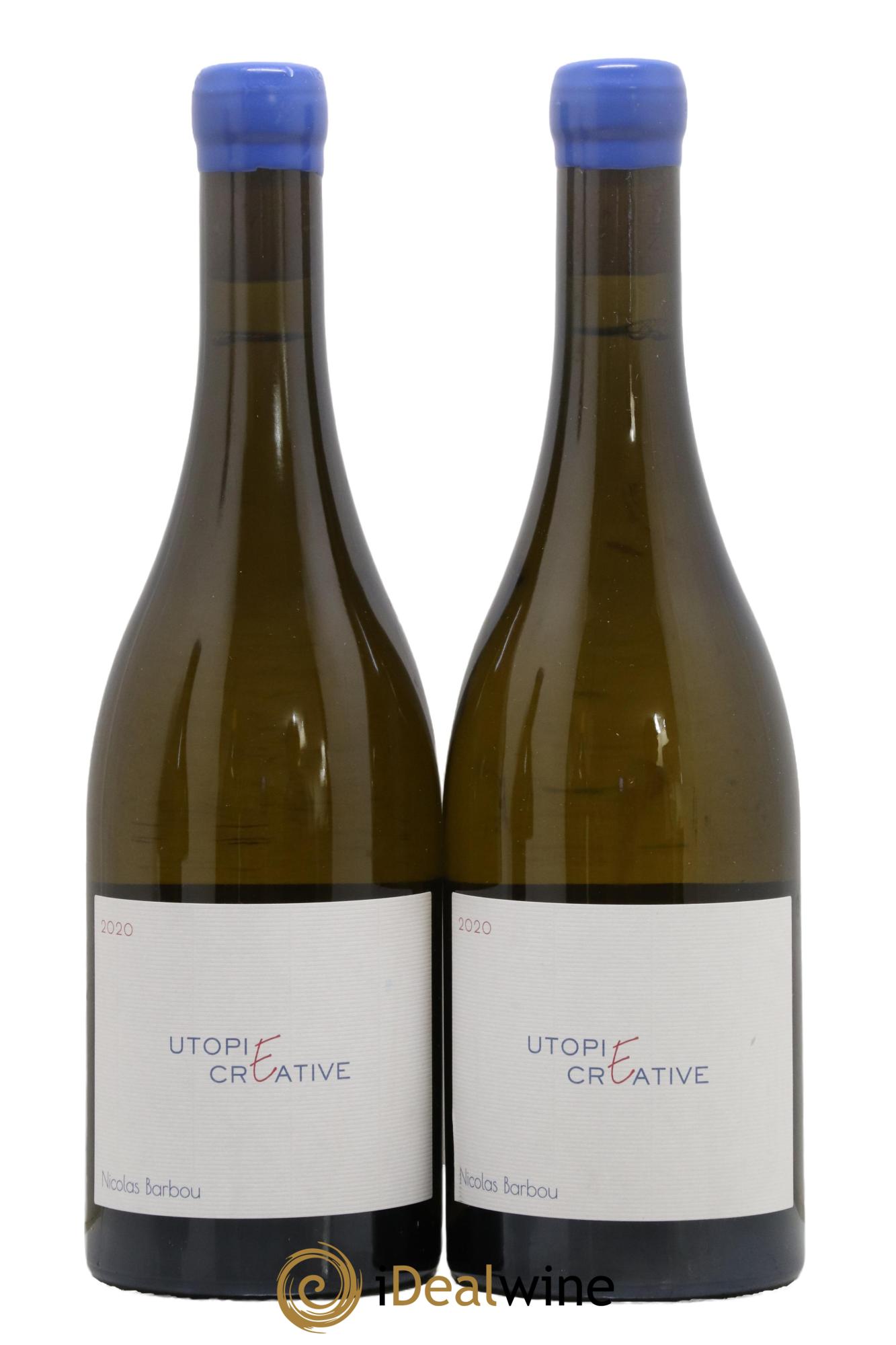 Touraine Oisly Utopie Créative Nicolas Barbou 2020 - Lot of 2 bottles - 0