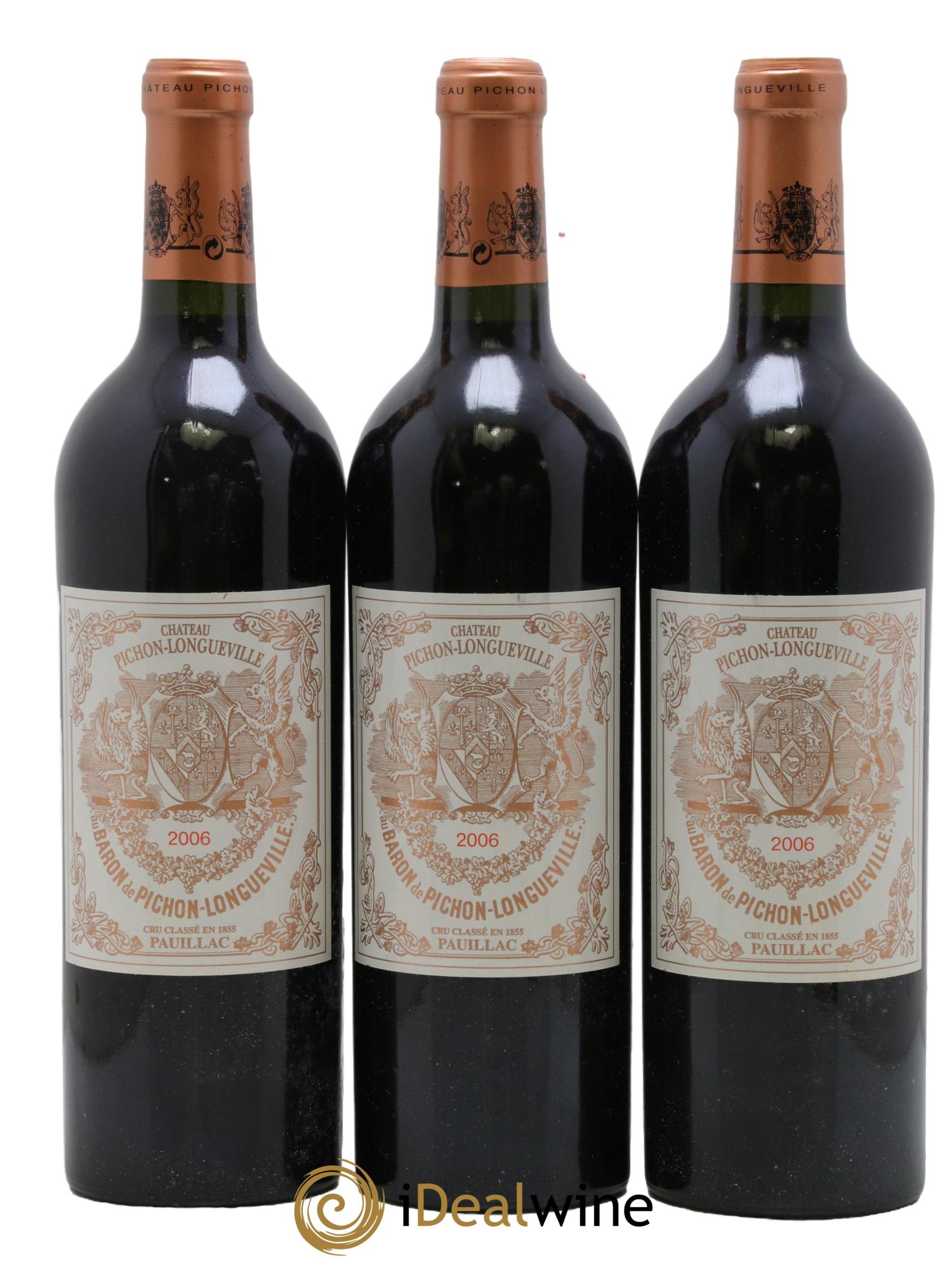 Pichon Longueville Baron 2ème Grand Cru Classé 2006 - Lot de 12 bouteilles - 4