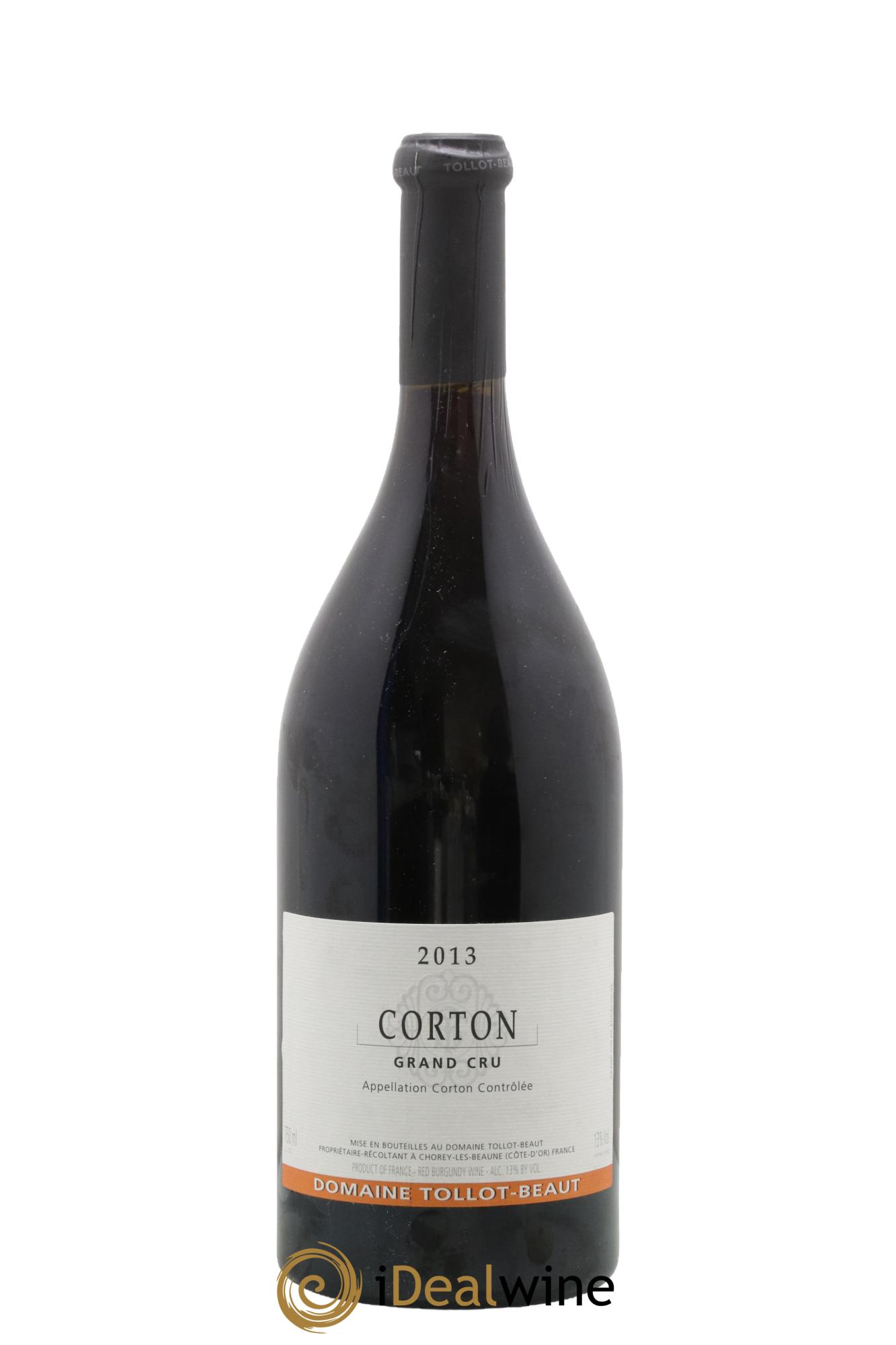 Corton Grand Cru Tollot Beaut (Domaine) 2013 - Lot de 1 bouteille - 0