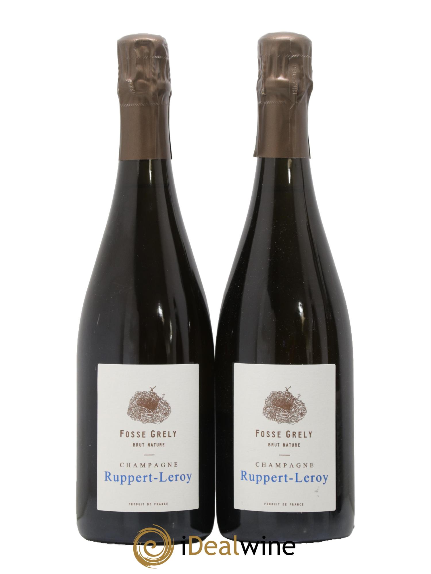 Fosse-Grely Brut Nature Ruppert-Leroy 2017 - Lot de 2 bouteilles - 0