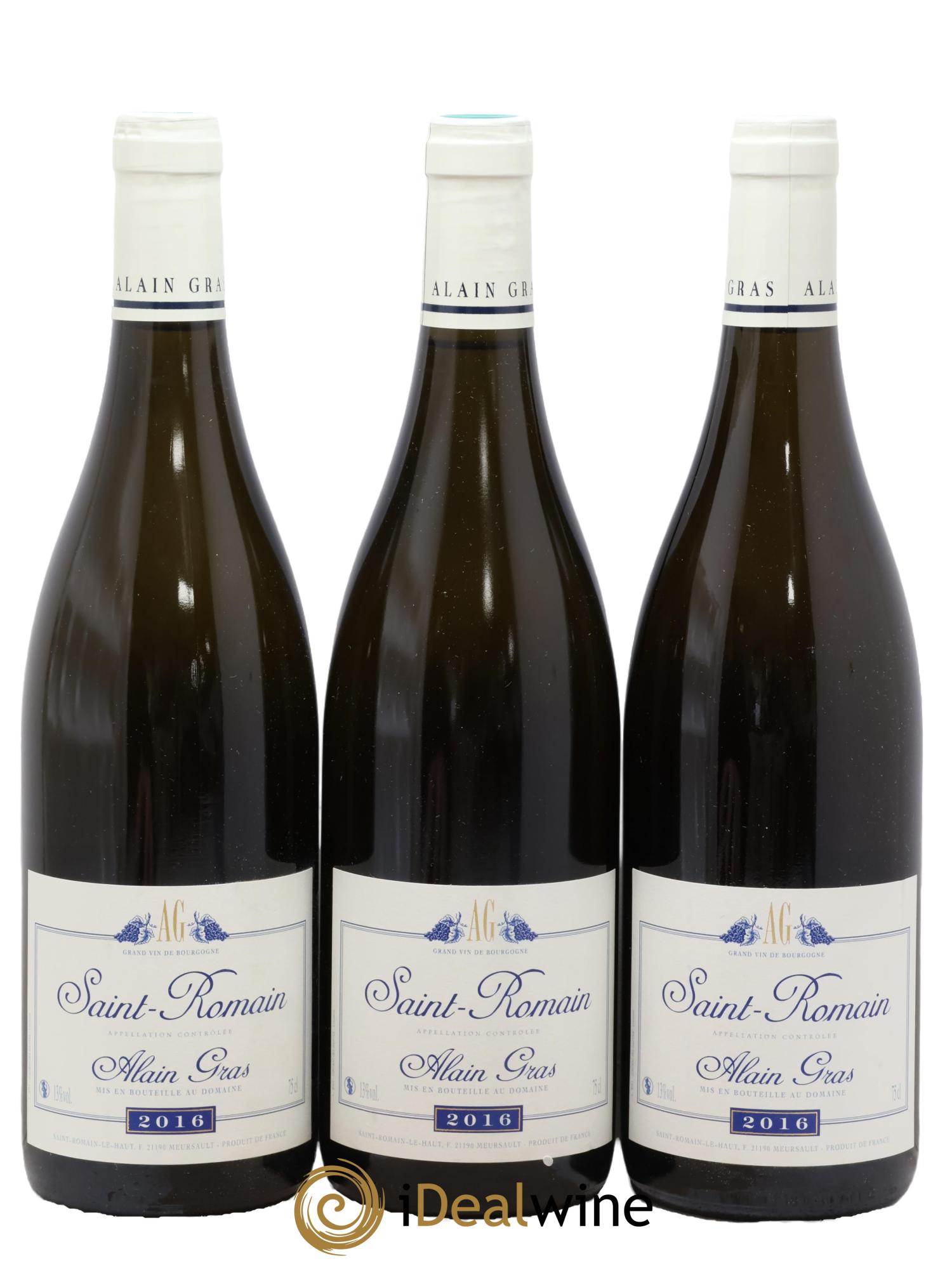 Saint-Romain Alain Gras 2016 - Lot de 3 bouteilles - 0