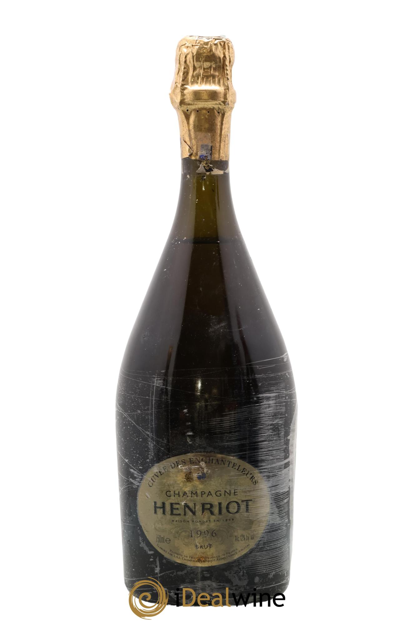 Cuvée des Enchanteleurs Henriot 1996 - Lot de 1 bouteille - 0