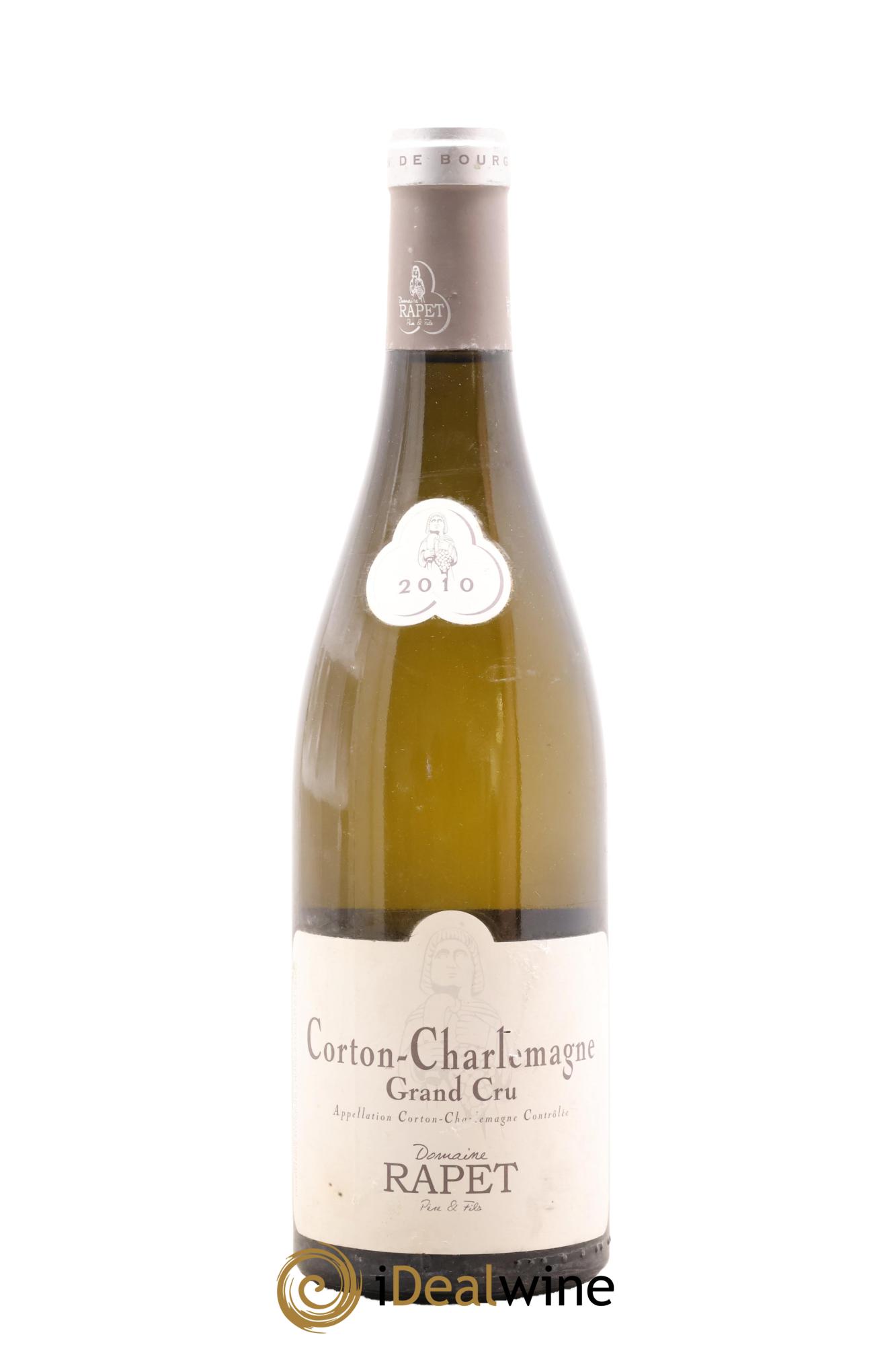 Corton-Charlemagne Grand Cru Rapet Père & Fils 2010 - Lot de 1 bouteille - 0