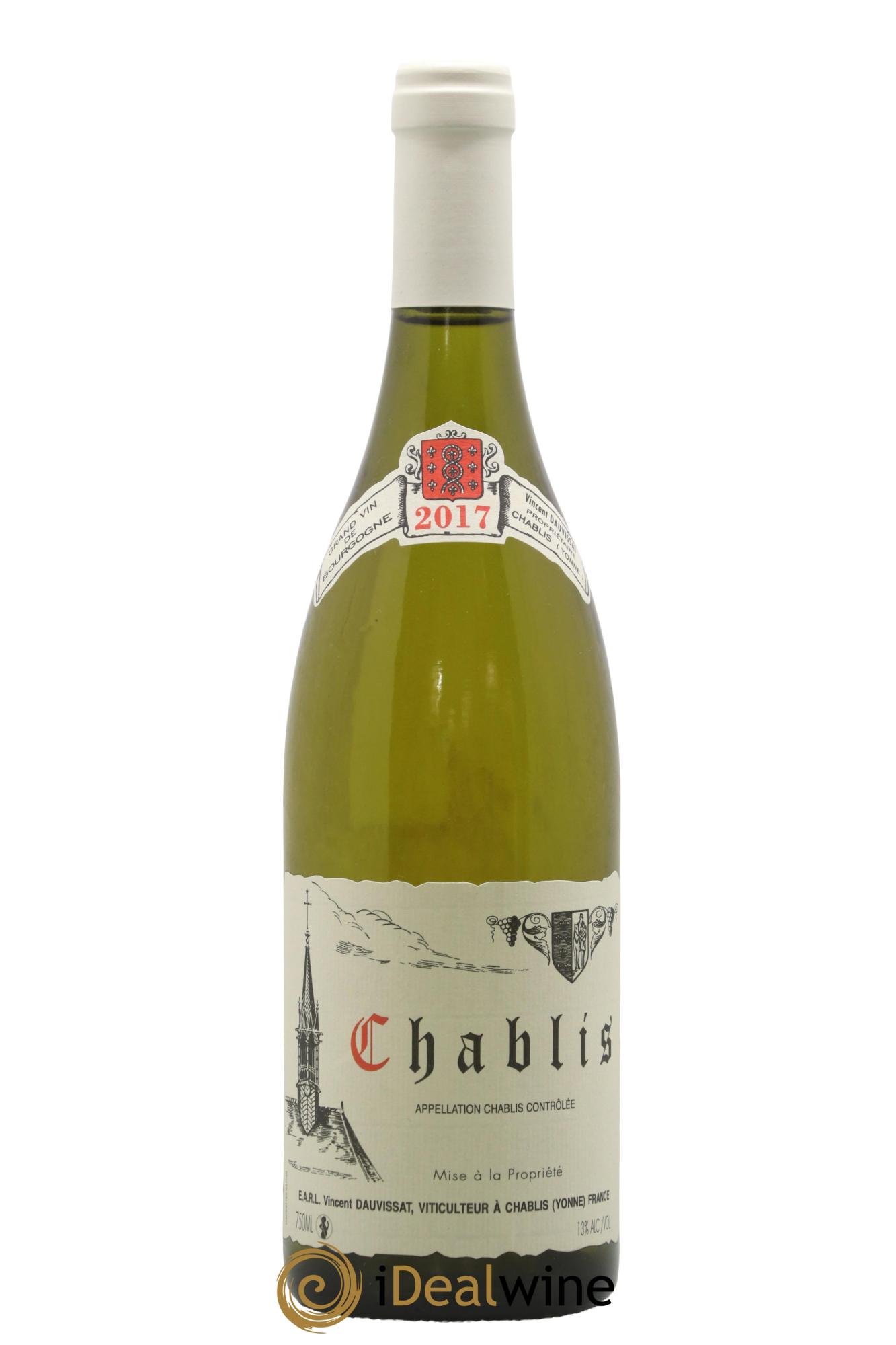 Chablis Vincent Dauvissat (Domaine) 2017 - Lot of 1 bottle - 0