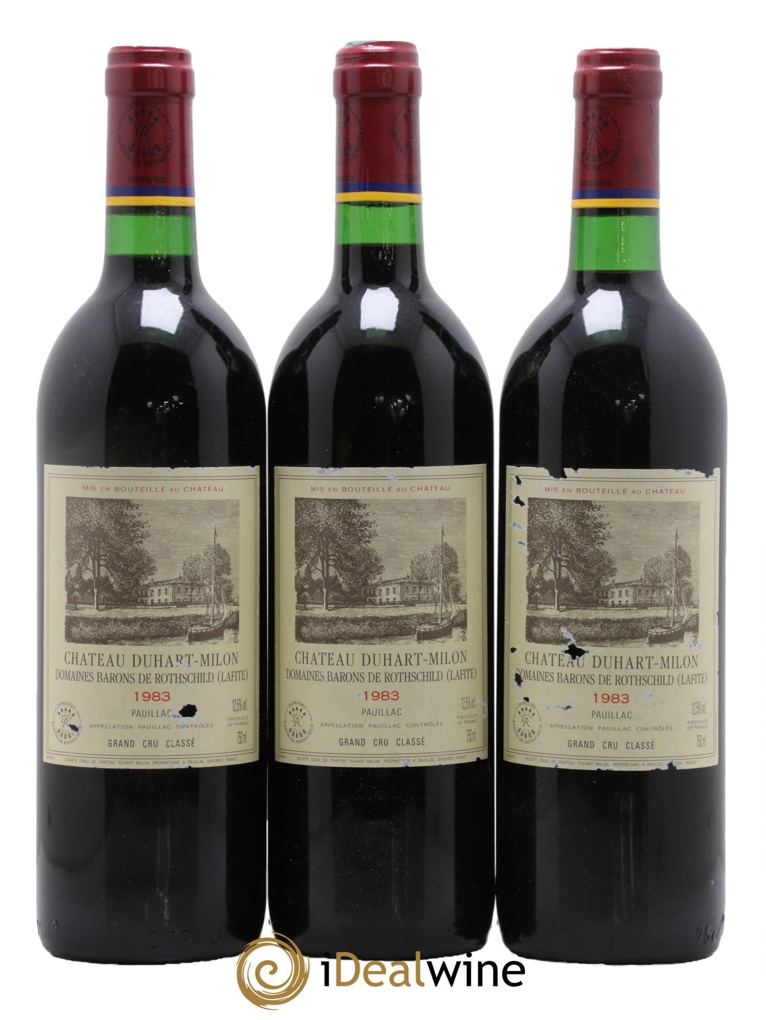 Château Duhart-Milon 4ème Grand Cru Classé 1983 - Lotto di 12 bottiglie - 2