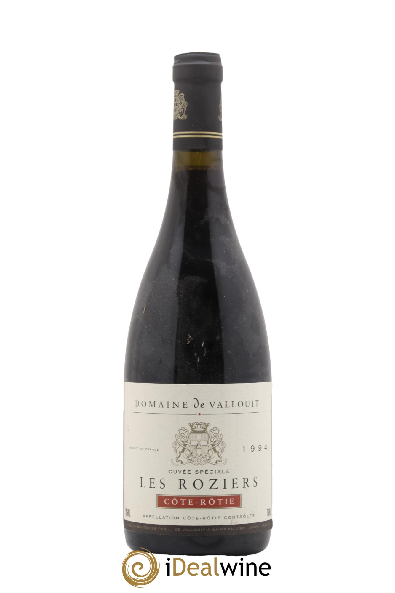 Côte-Rôtie Les Roziers Domaine de Vallouit 1994 - Lot de 1 bouteille - 0