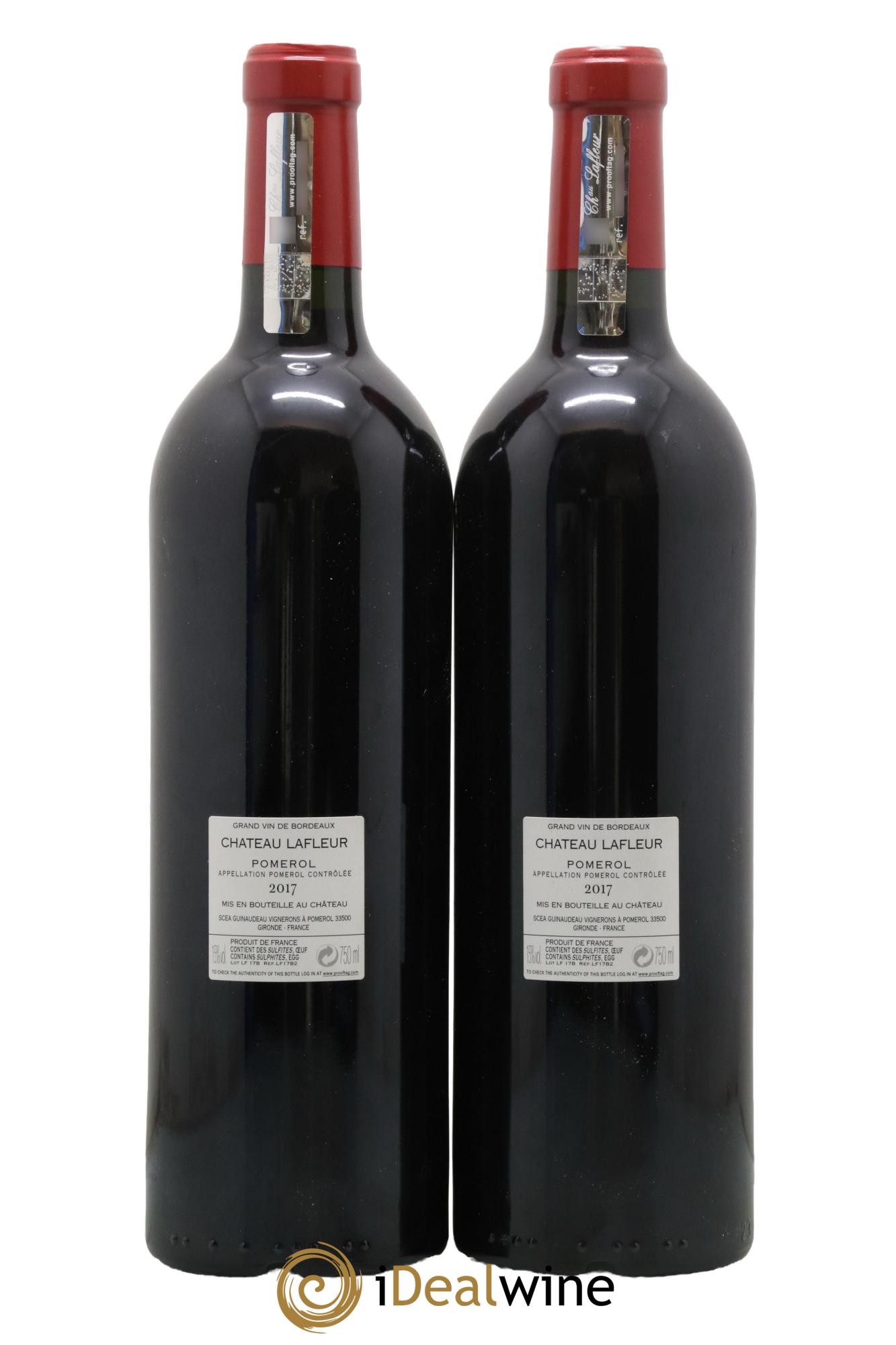Château Lafleur 2017 - Lot de 2 bouteilles - 1
