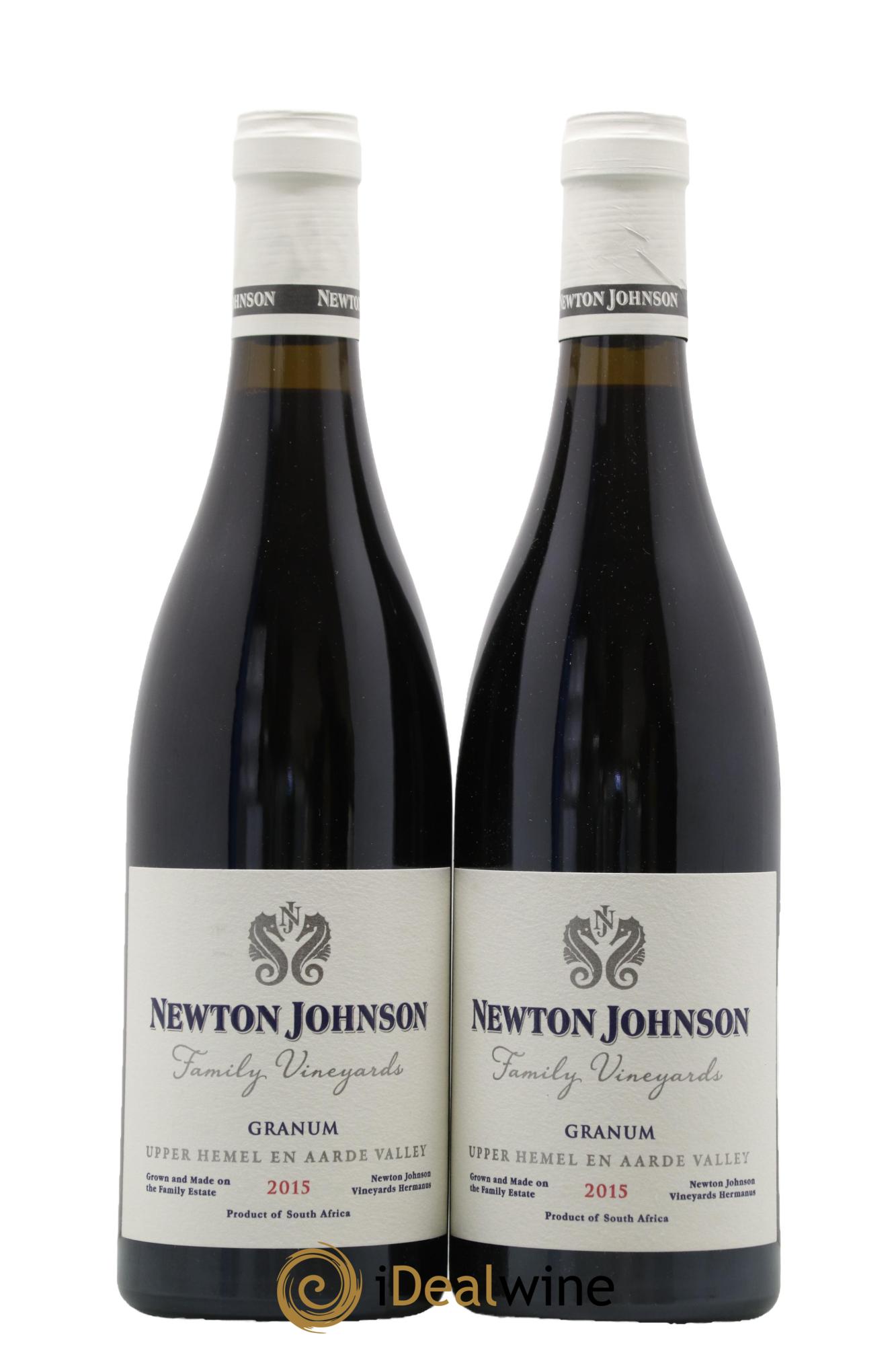Afrique du Sud Granum Newton Johnson 2015 - Lot de 2 bouteilles - 0