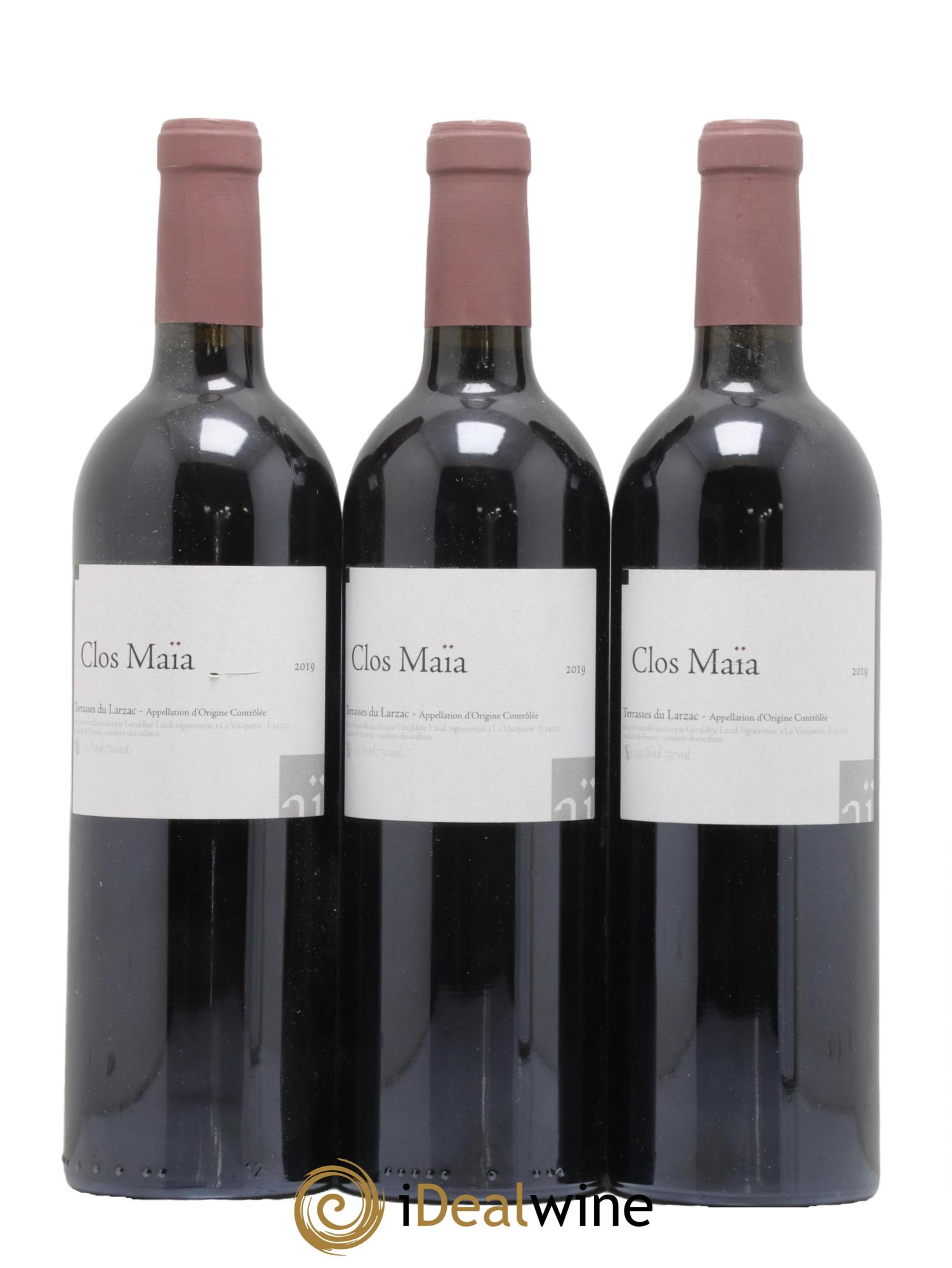 Terrasses du Larzac Clos Maia Le Clos 2019 - Lot de 3 bouteilles - 0