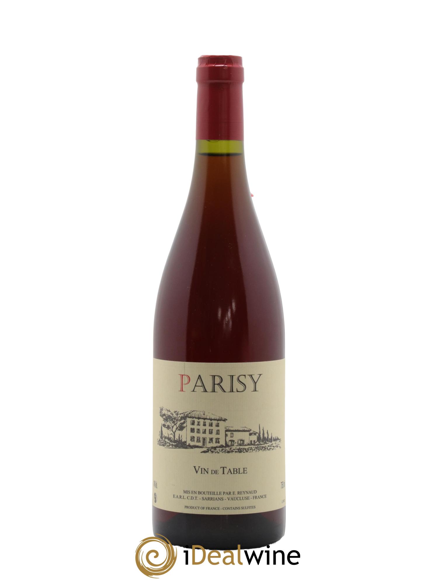 Vin de Table Parisy Emmanuel Reynaud - Posten von 1 Flasche - 0