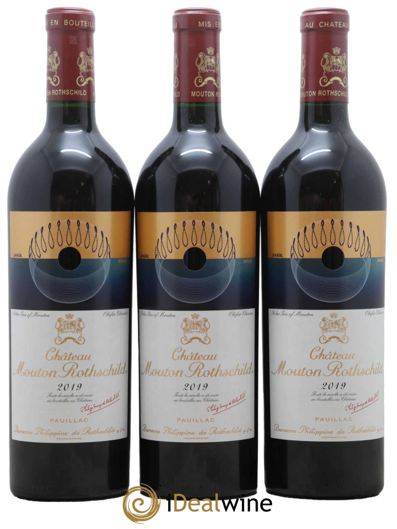 Château Mouton Rothschild 1er Grand Cru Classé 2019 - Lot de 6 bouteilles - 3