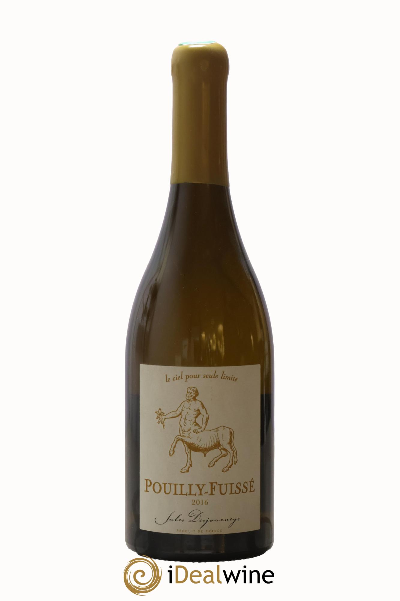 Pouilly-Fuissé Jules Desjourneys 2016 - Lot de 1 bouteille - 0