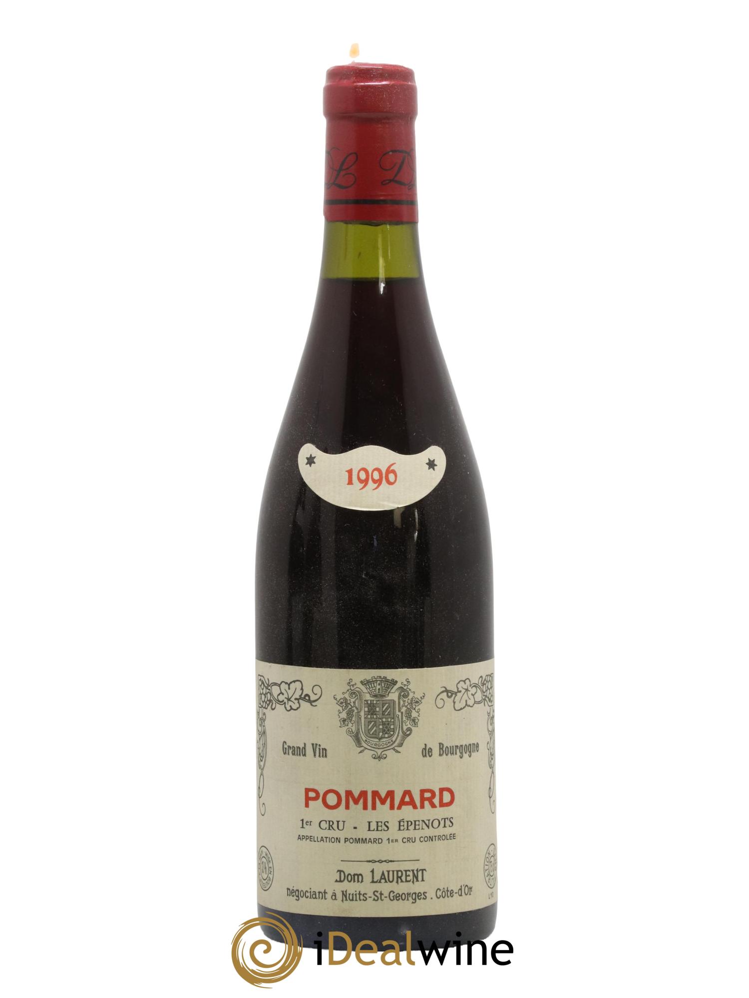 Pommard 1er Cru Les Epenots Dominique Laurent 1996 - Lot de 1 bouteille - 0