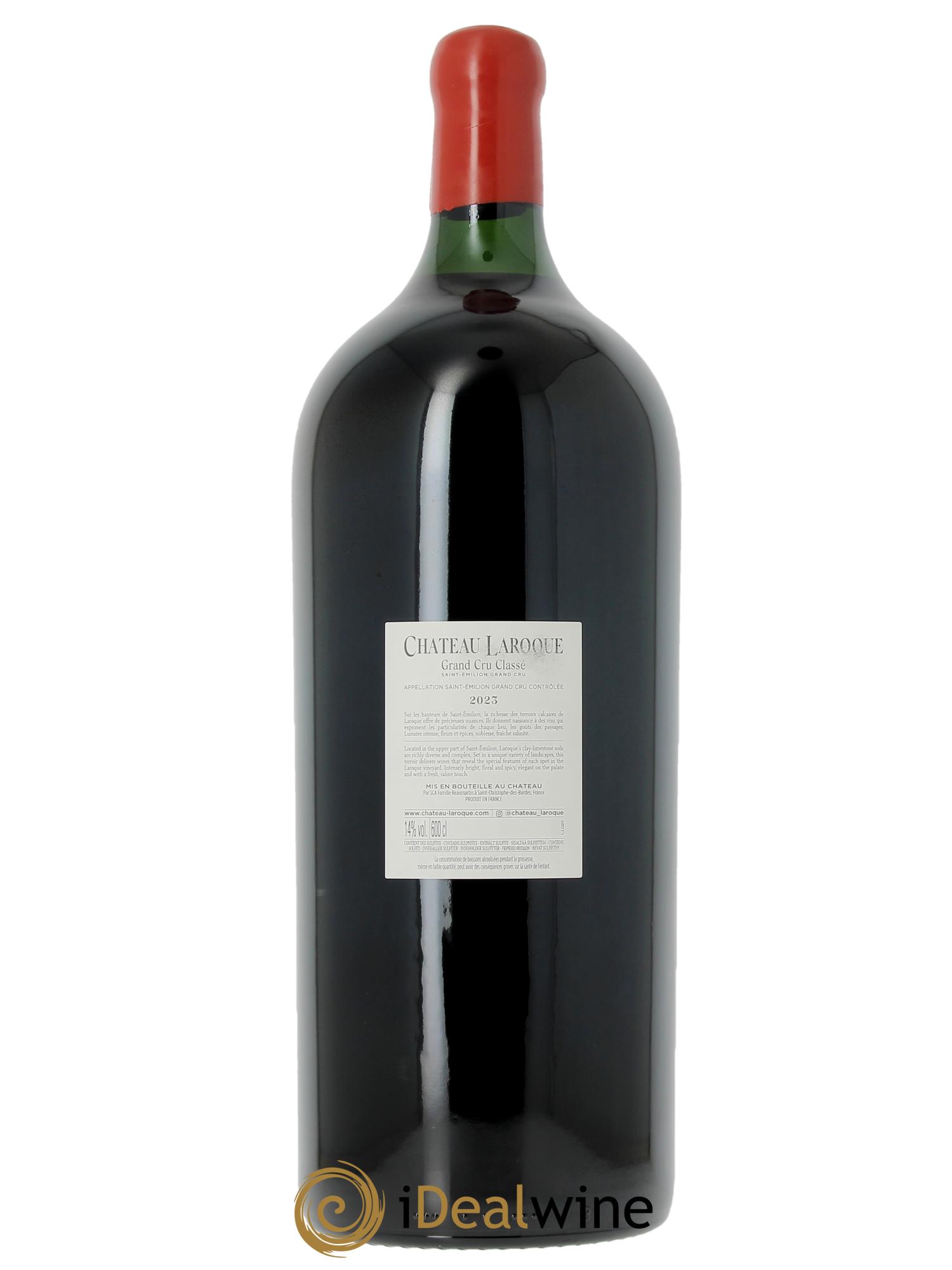 Château Laroque Grand Cru Classé 2023 - Lotto di 1 mathusalem - 2