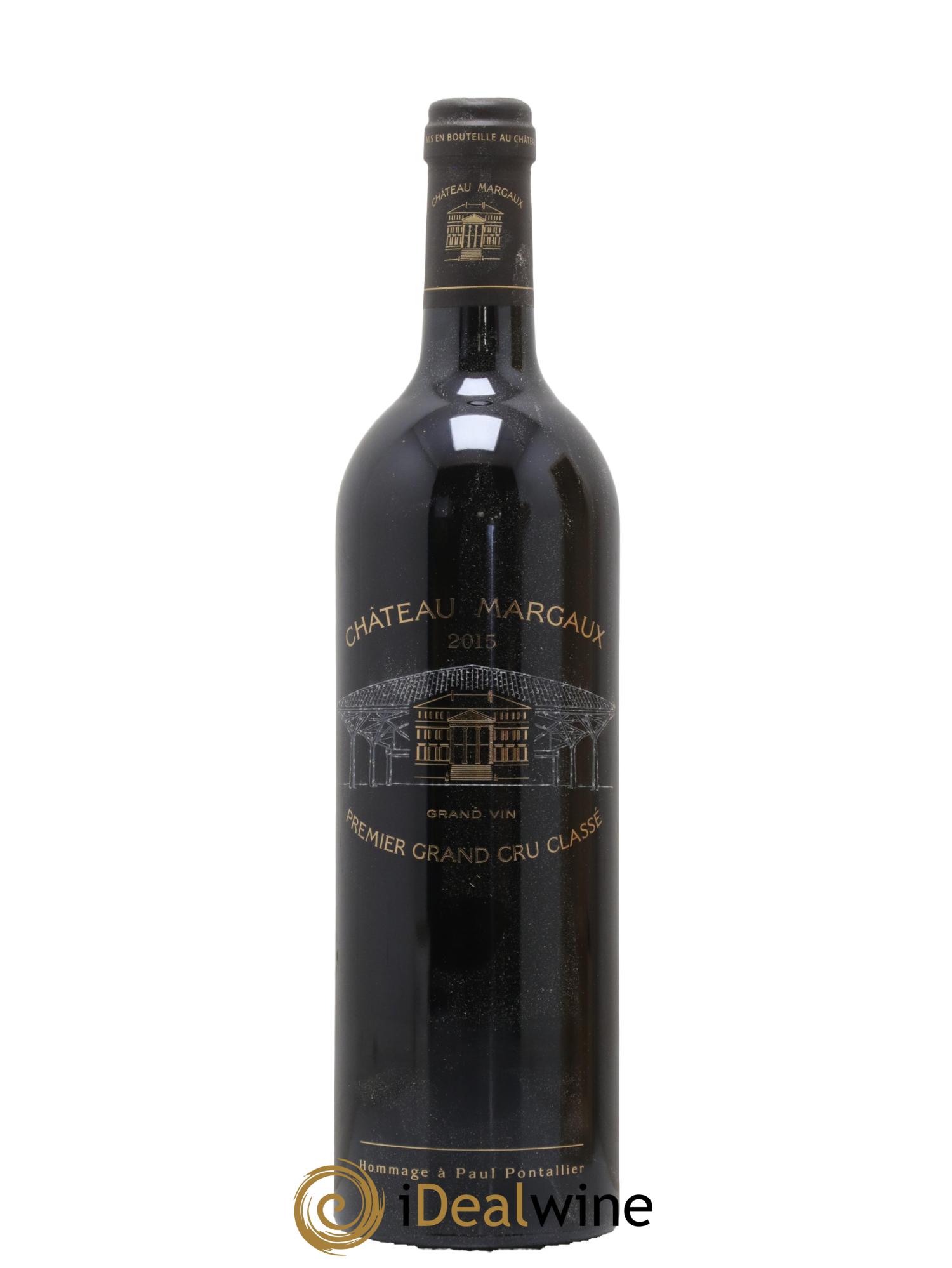 Château Margaux 1er Grand Cru Classé 2015 - Lot de 1 bouteille - 1