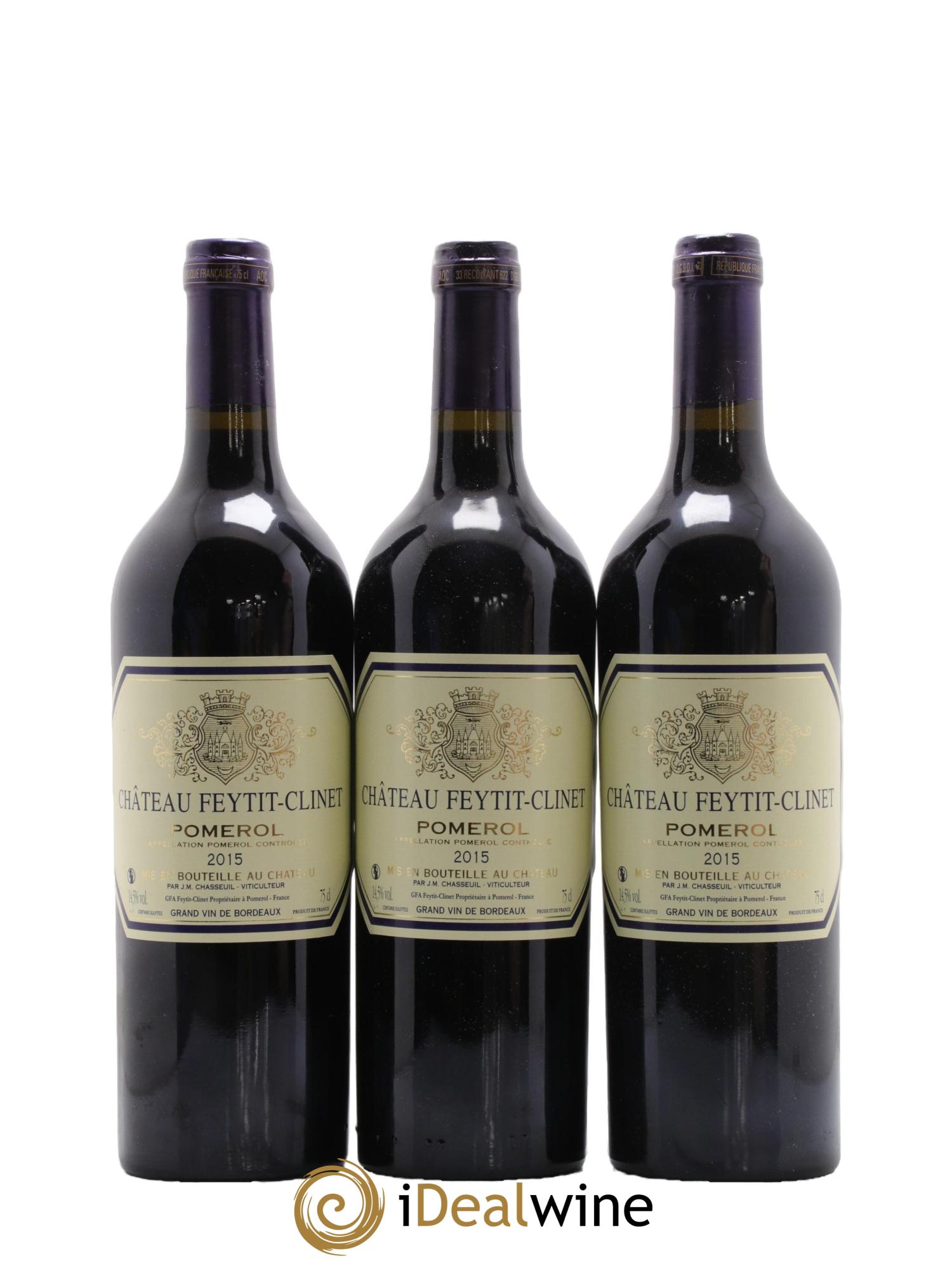 Château Feytit-Clinet 2015 - Lot of 6 bottles - 2