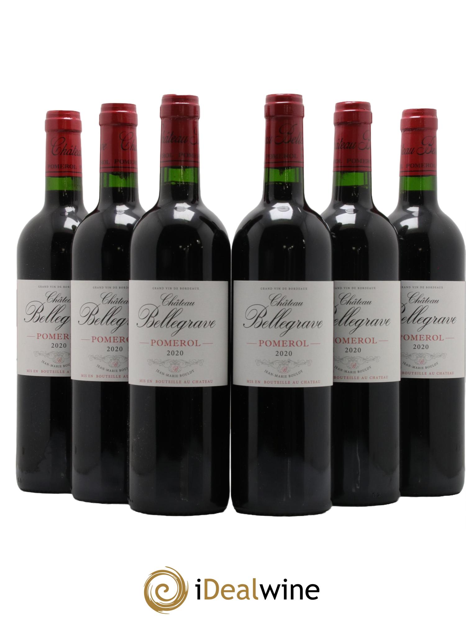 Château Bellegrave 2020 - Lot de 6 bouteilles - 0