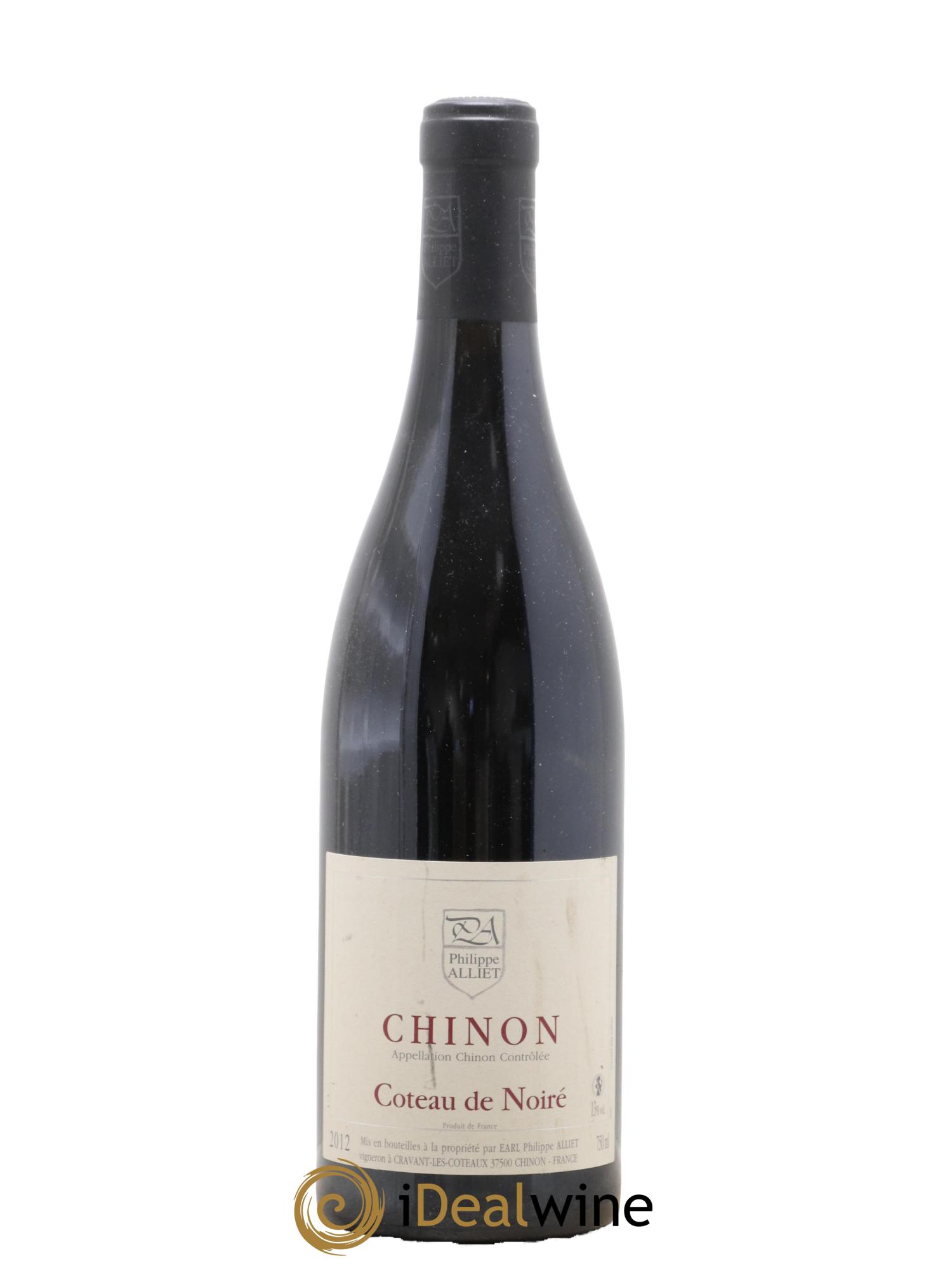 Chinon Coteau de Noiré Philippe Alliet 2012 - Lot de 1 bouteille - 0