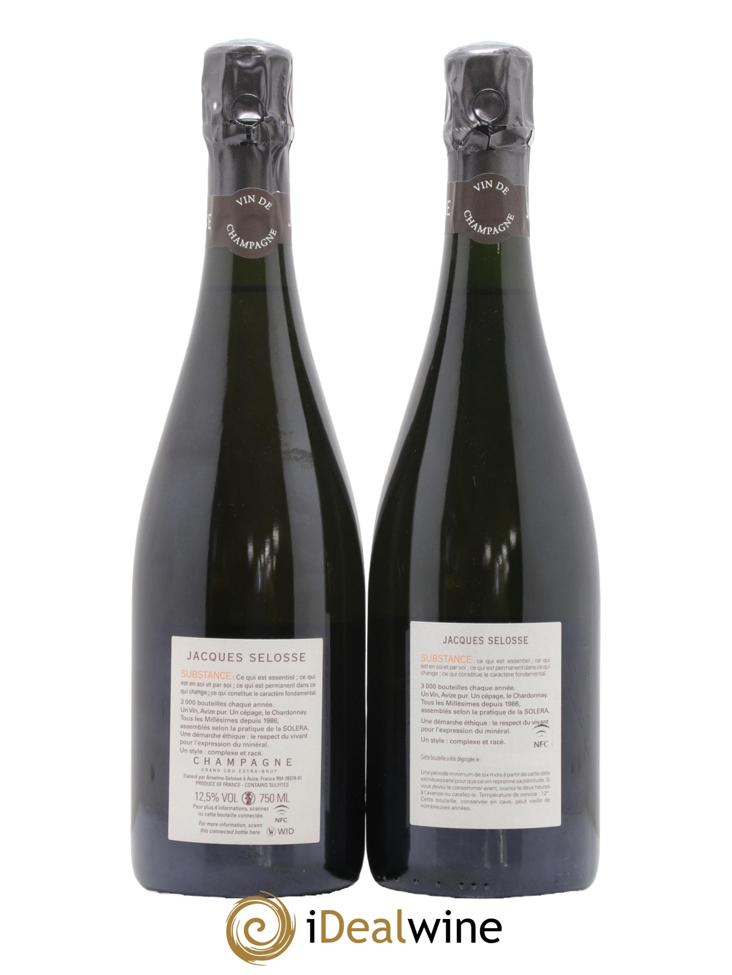 Substance Jacques Selosse - Lot de 2 bouteilles - 1
