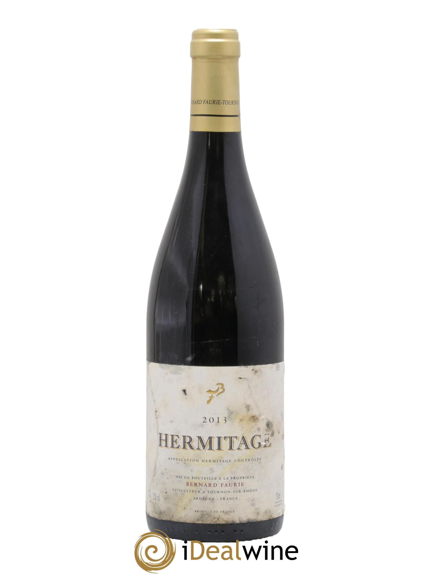 Hermitage Les Greffieux, Les Bessards et Le Méal Bernard Faurie 2013 - Lot de 1 bouteille - 0