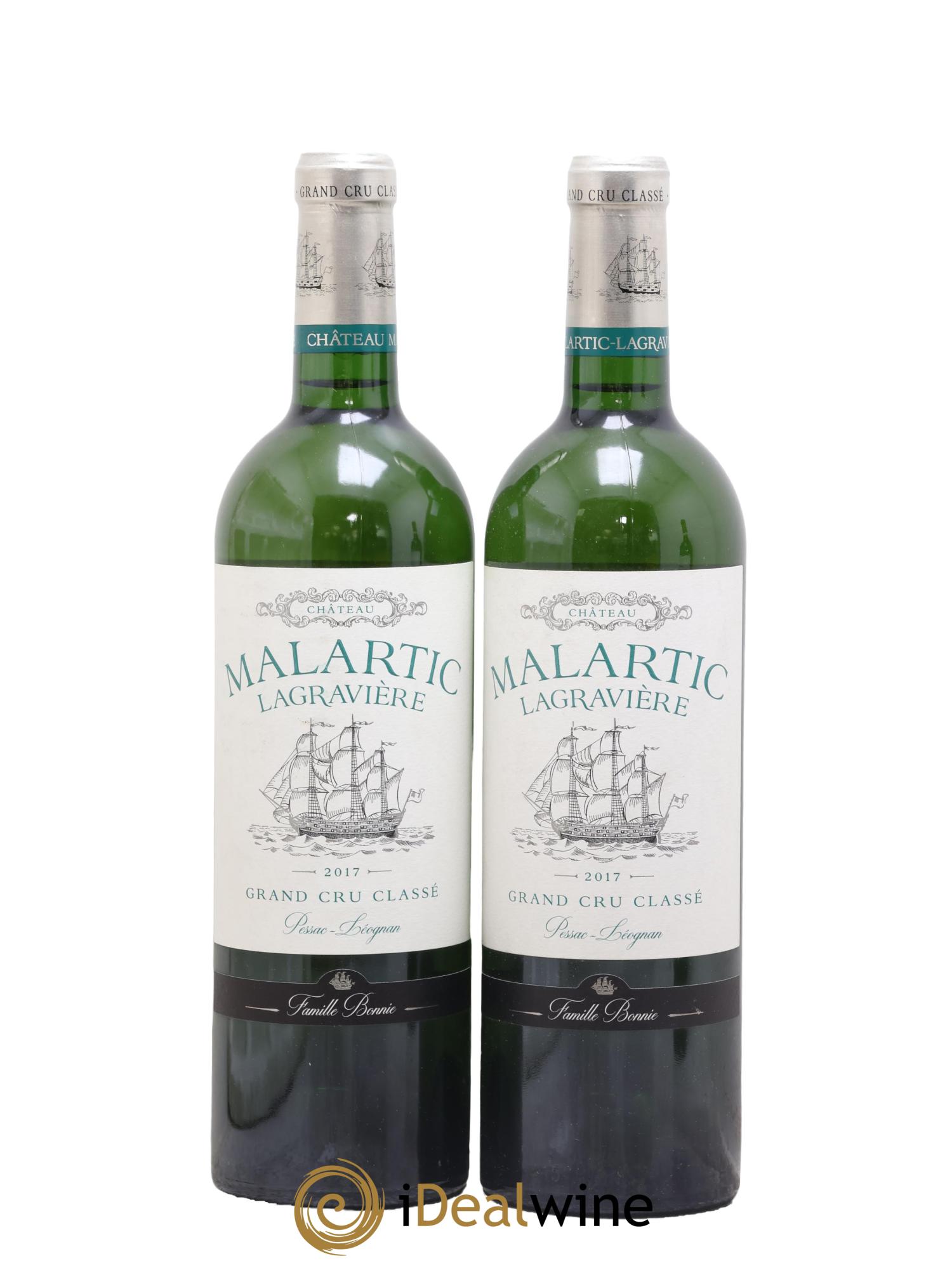 Château Malartic-Lagravière Cru Classé de Graves 2017 - Lot de 2 bouteilles - 0