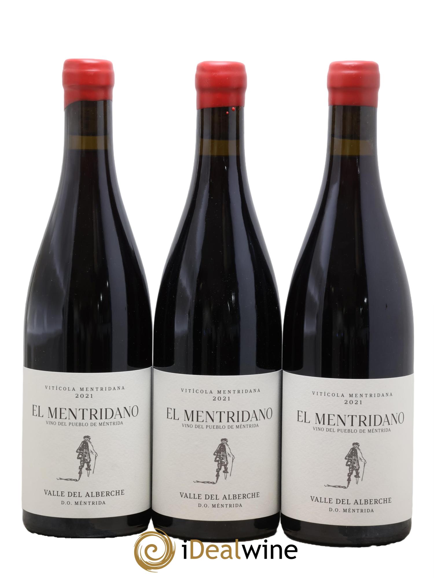 Mentridà DO Viticola Mentridana (anciennement Daniel Jimenez-Landi) El Mentridano 2021 - Lot of 3 bottles - 0