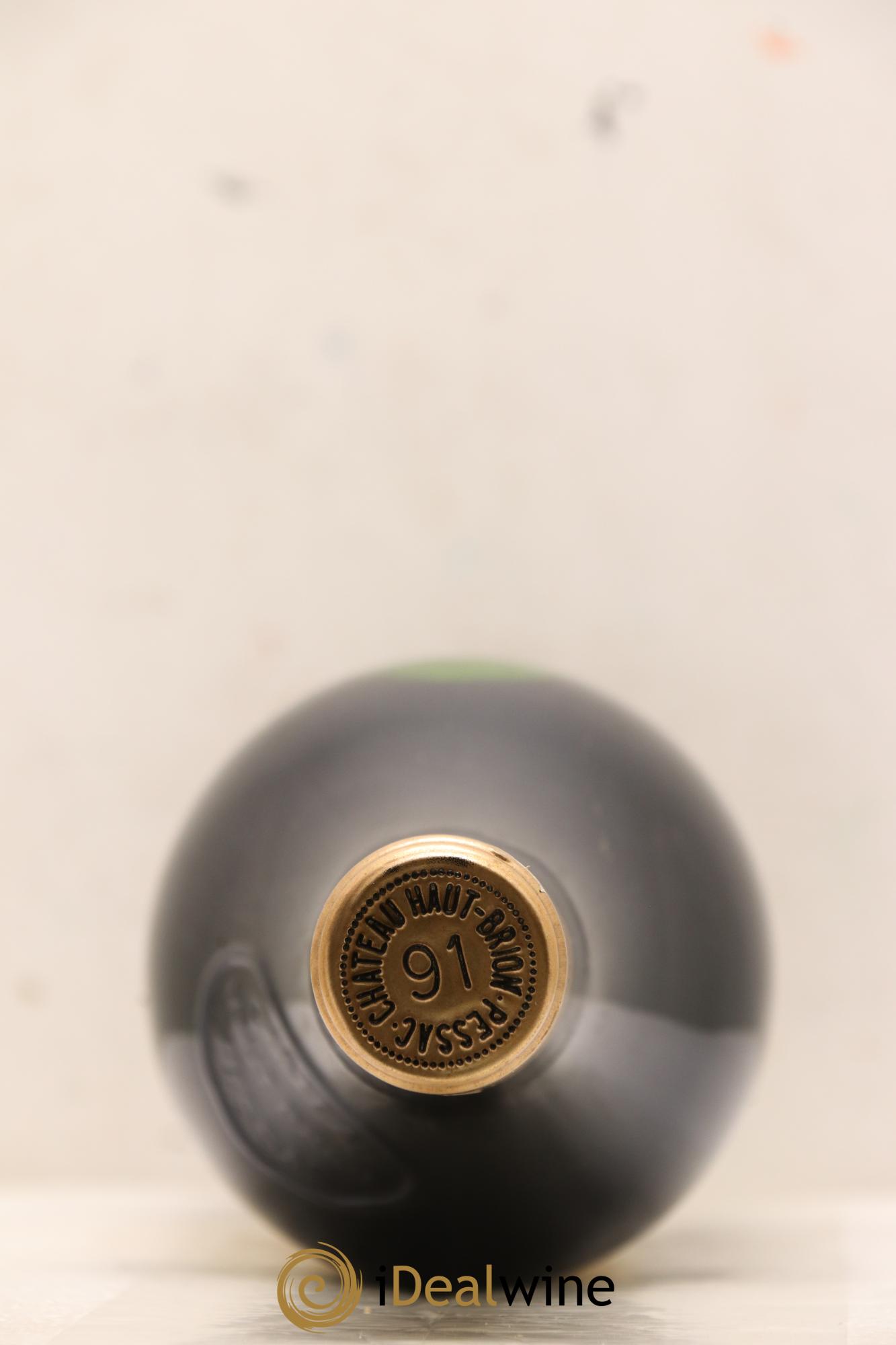 Château Haut Brion 1er Grand Cru Classé 1991 - Lotto di 3 bottiglie - 1