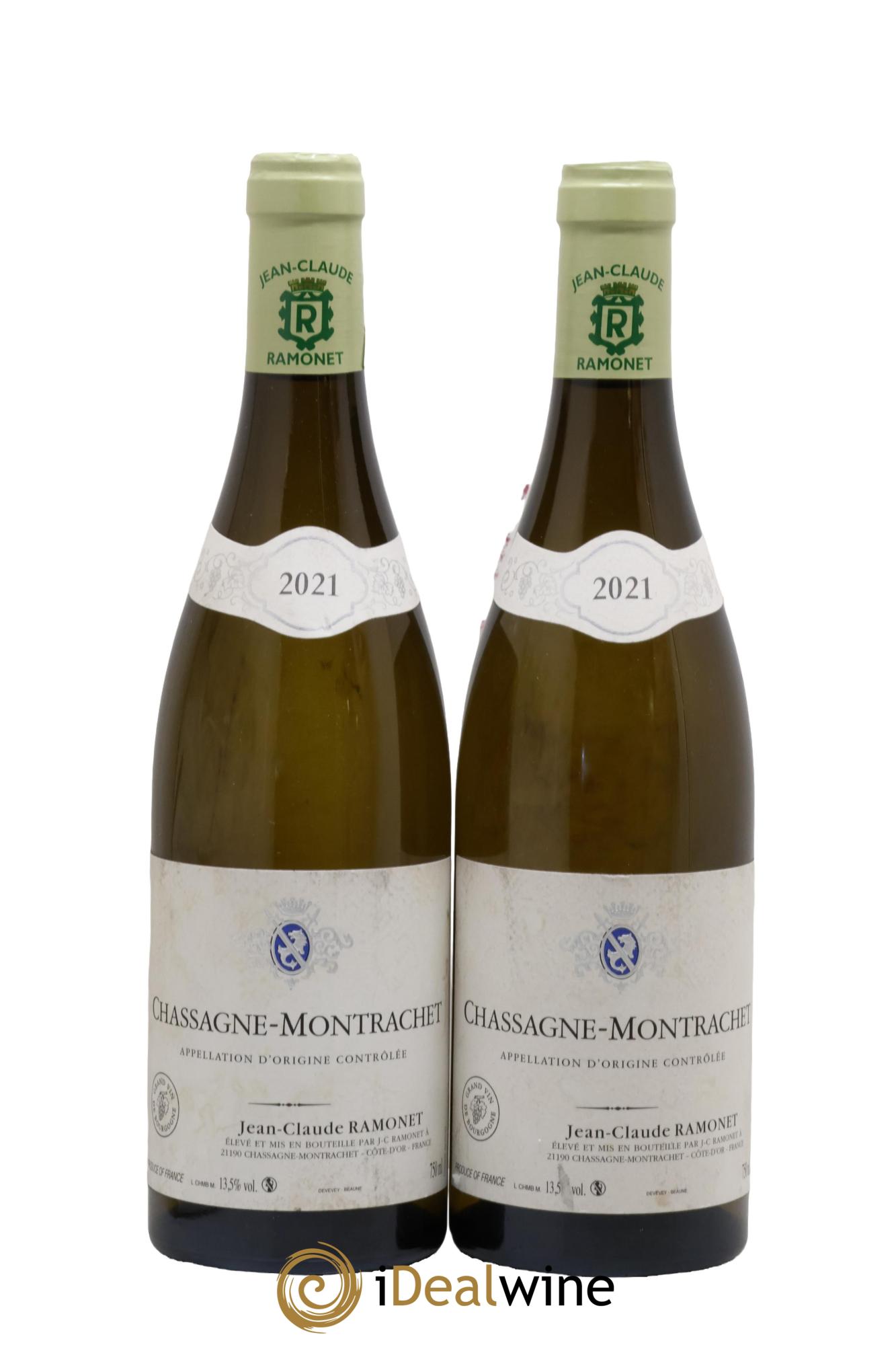 Chassagne-Montrachet Ramonet (Domaine) 2021 - Lot of 2 bottles - 0