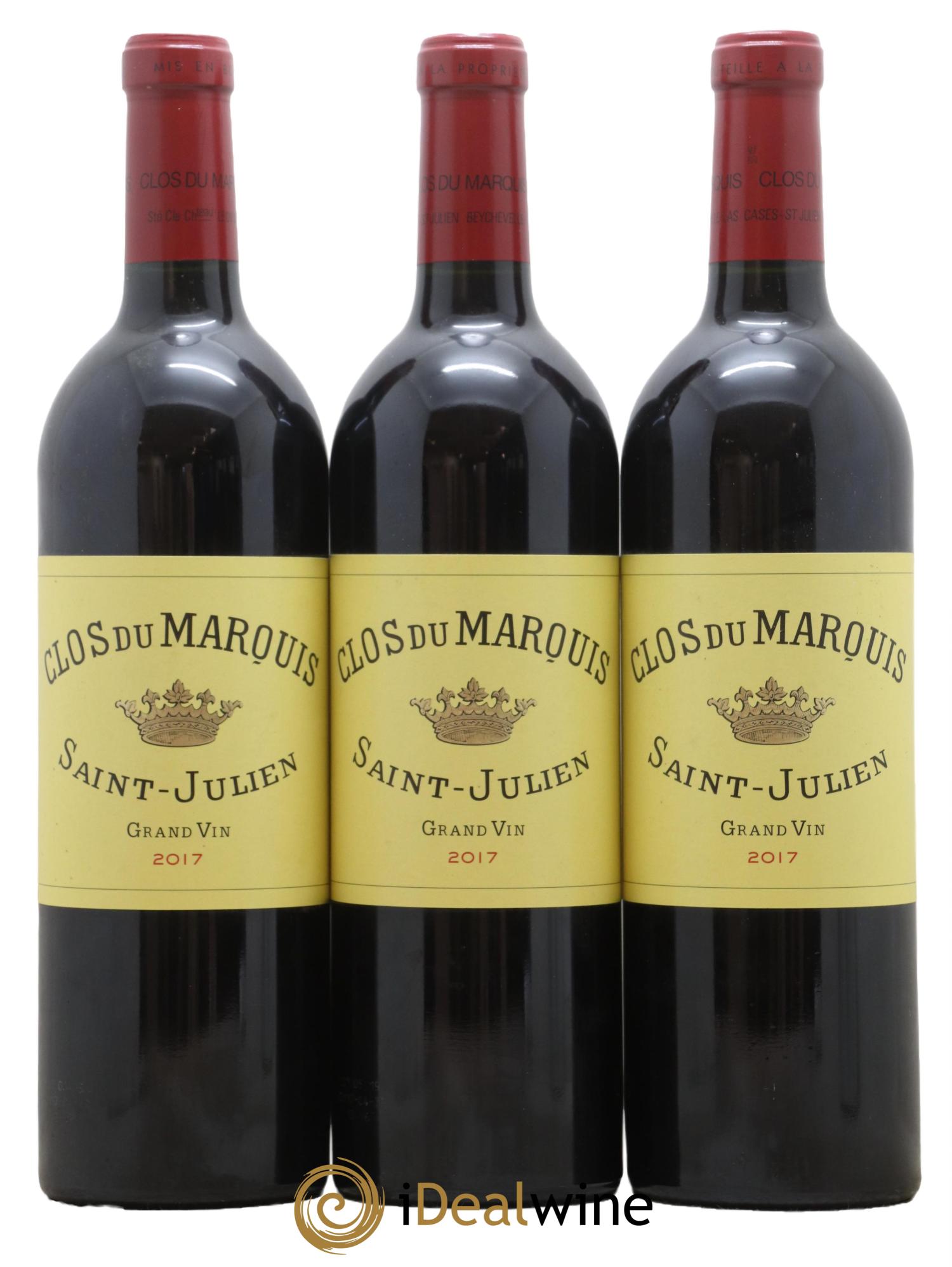 Clos du Marquis 2017 - Lot de 3 bouteilles - 0