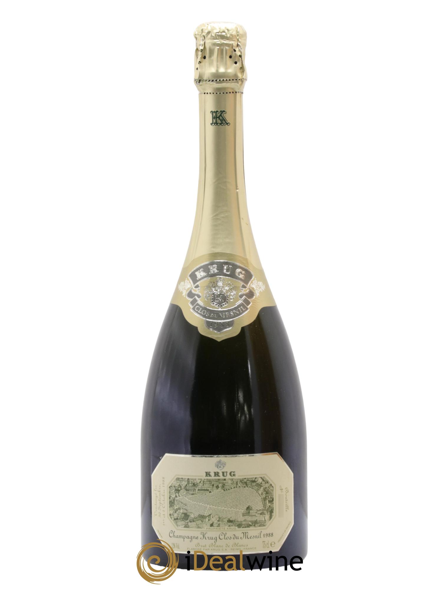 Clos du Mesnil Krug 1988 - Lotto di 1 bottiglia - 1