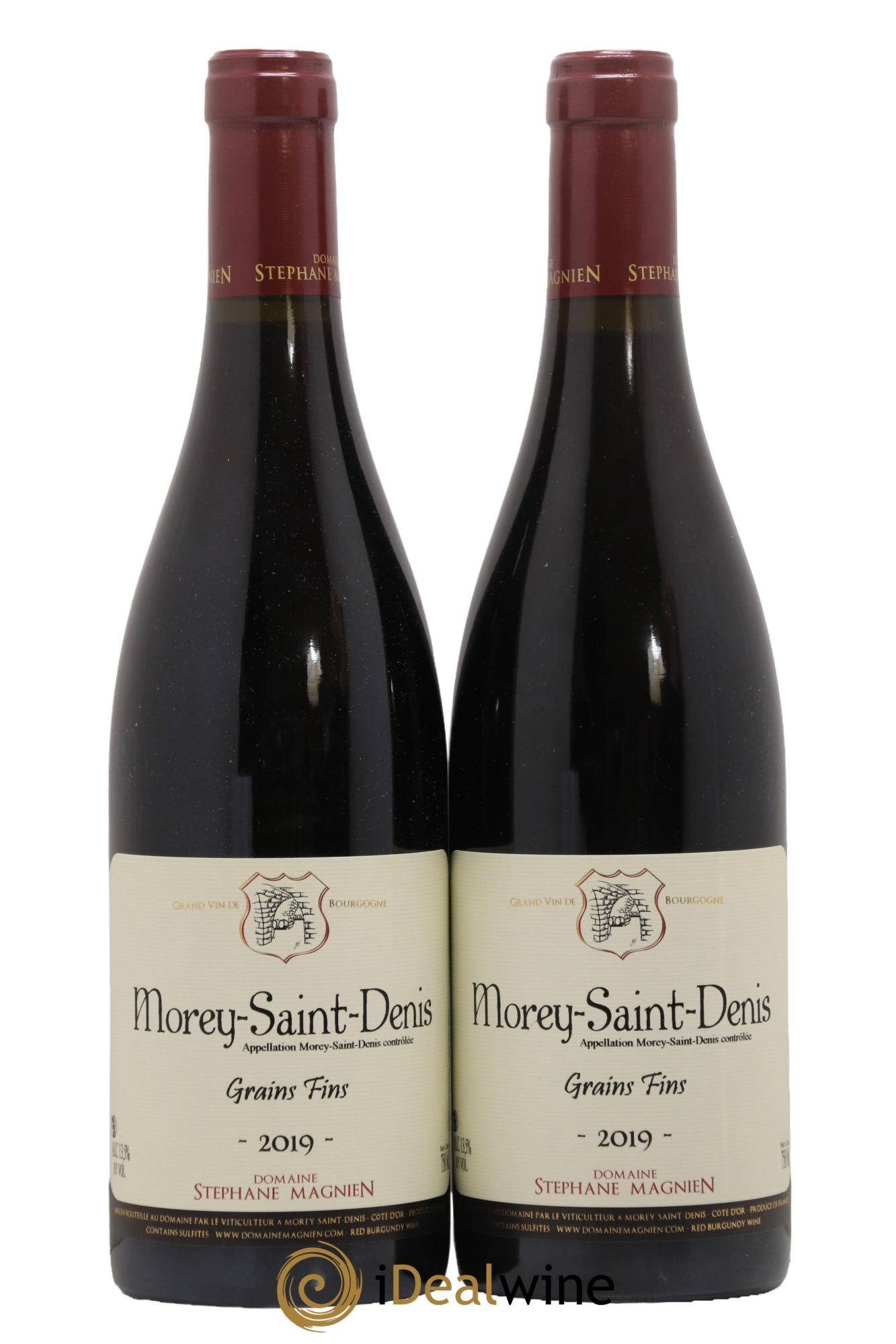 Morey-Saint-Denis Grains Fins Stephane Magnien 2019 - Lot de 2 bouteilles - 0