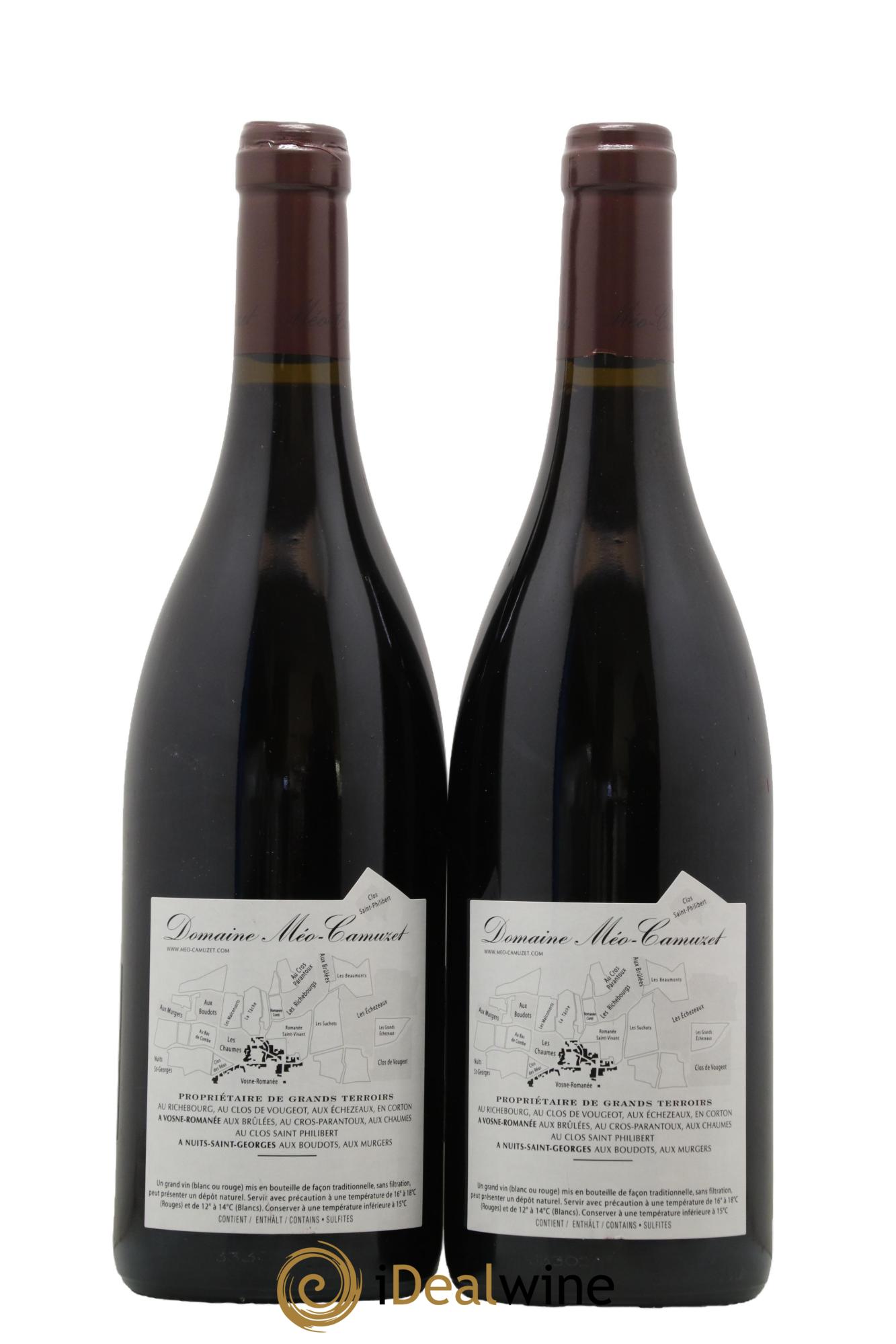 Corton Grand Cru Clos Rognet Méo-Camuzet (Domaine) 2016 - Lot de 2 bouteilles - 1