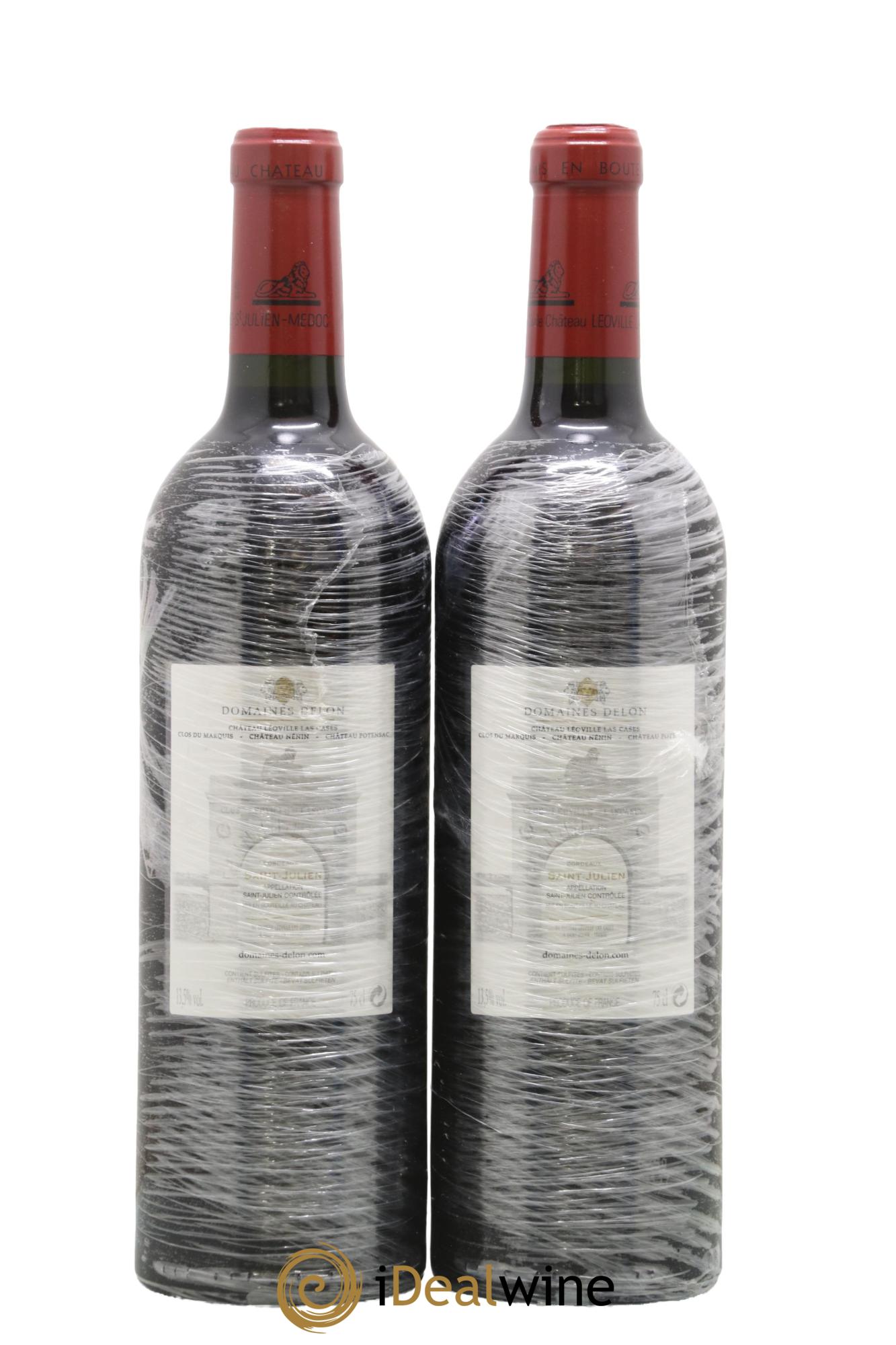 Château Léoville Las Cases 2ème Grand Cru Classé 2015 - Lot de 2 bouteilles - 1