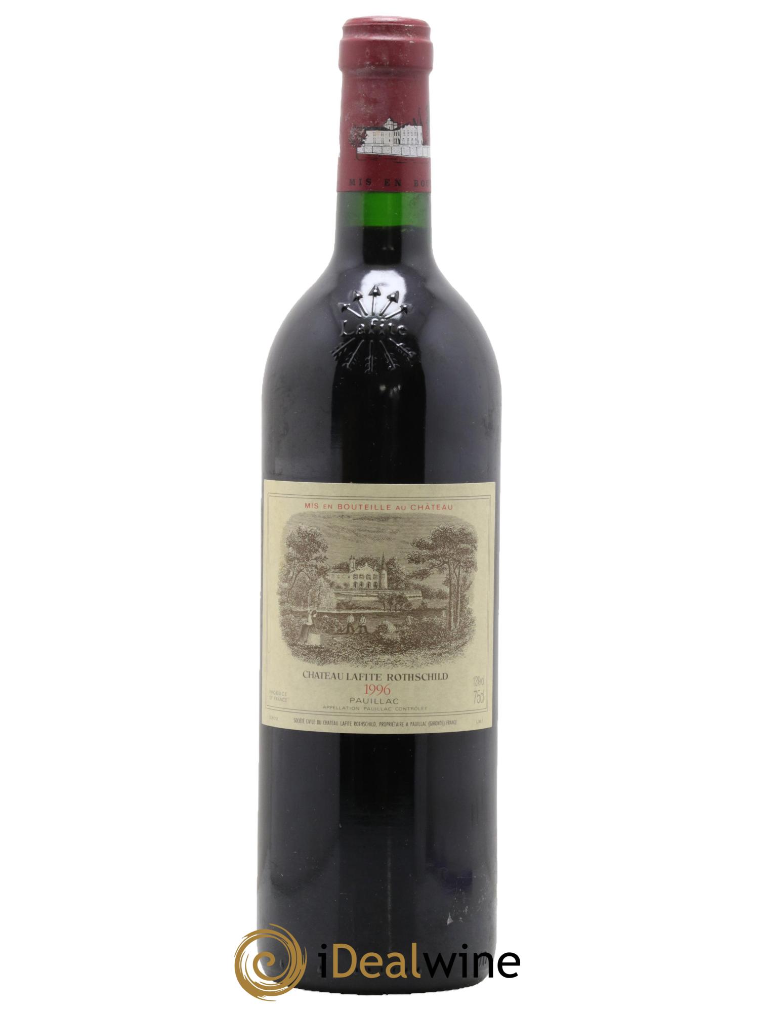 Château Lafite Rothschild 1er Grand Cru Classé 1996 - Lot de 1 bouteille - 0