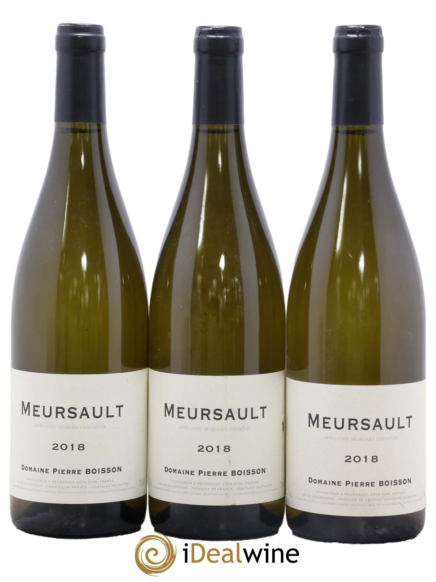 Meursault Pierre Boisson (Domaine) 2018 - Posten von 3 Flaschen - 0