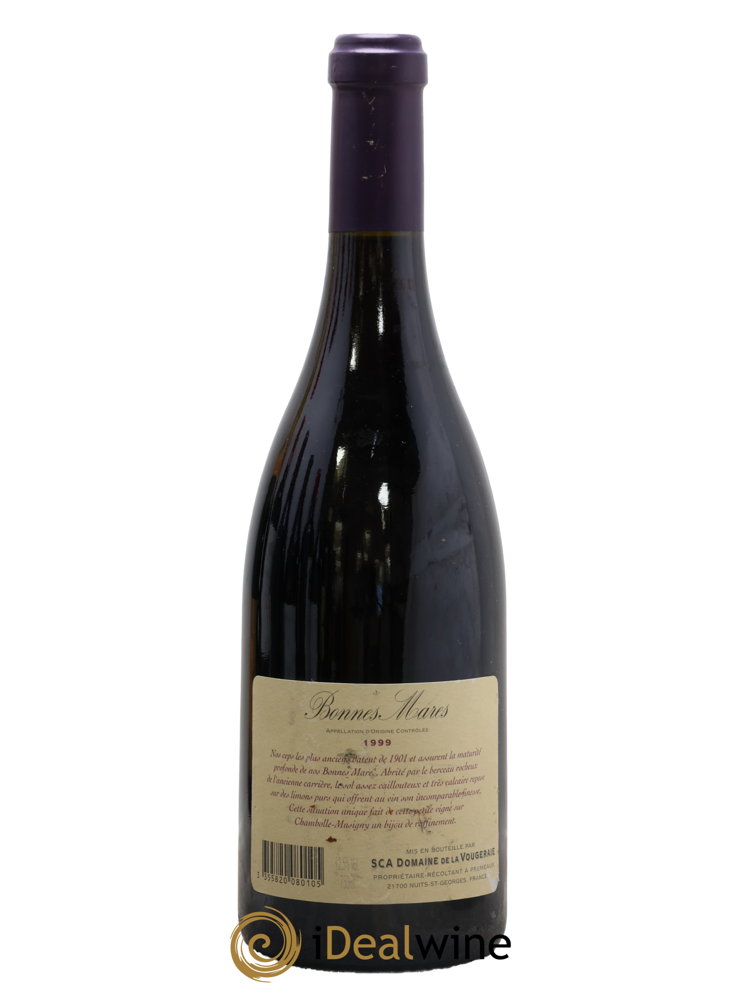 Bonnes-Mares Grand Cru La Vougeraie 1999 - Posten von 1 Flasche - 1